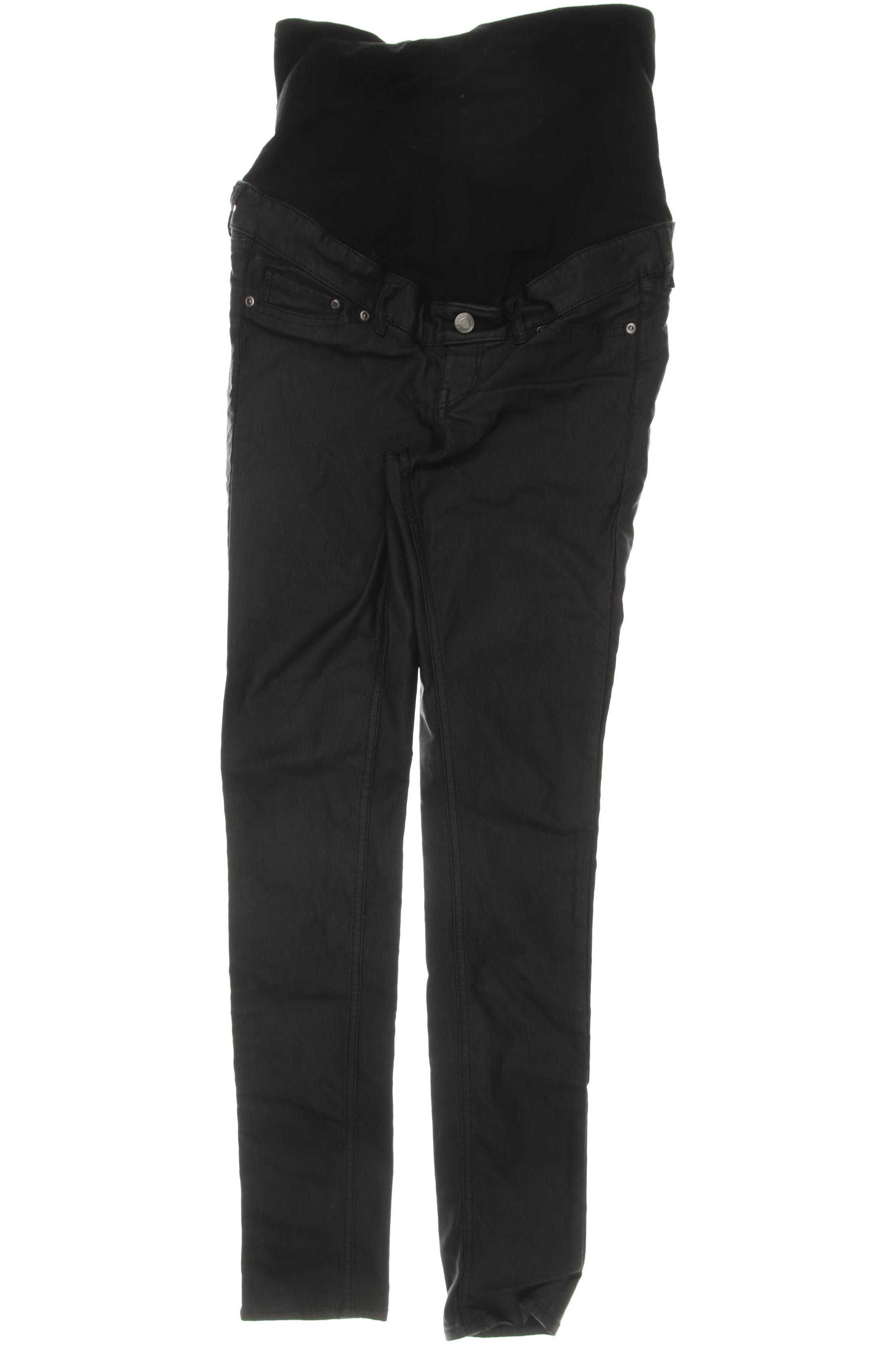 

H&M Mama Damen Jeans, schwarz, Gr. 38