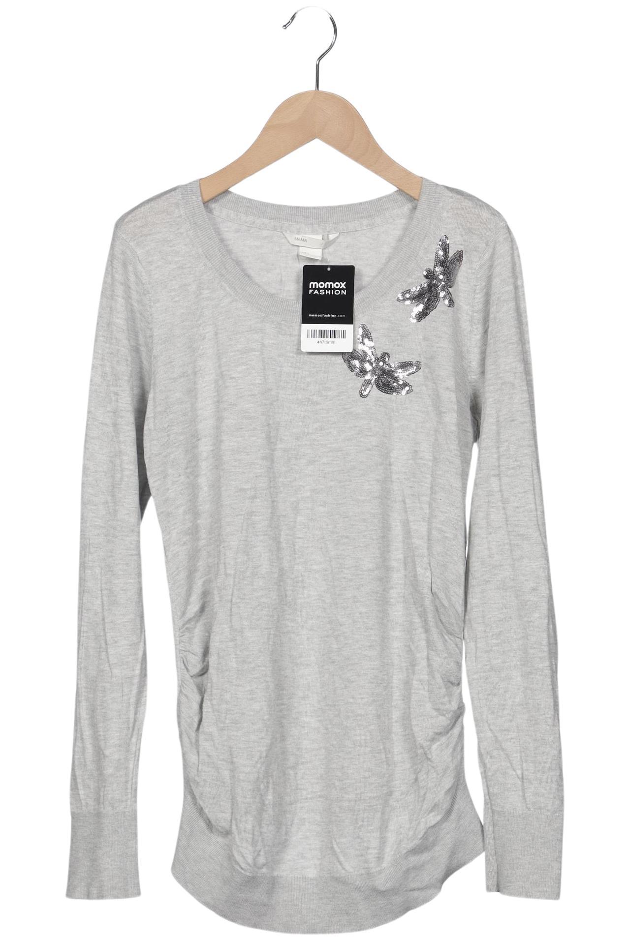

H&M Mama Damen Pullover, grau, Gr. 42
