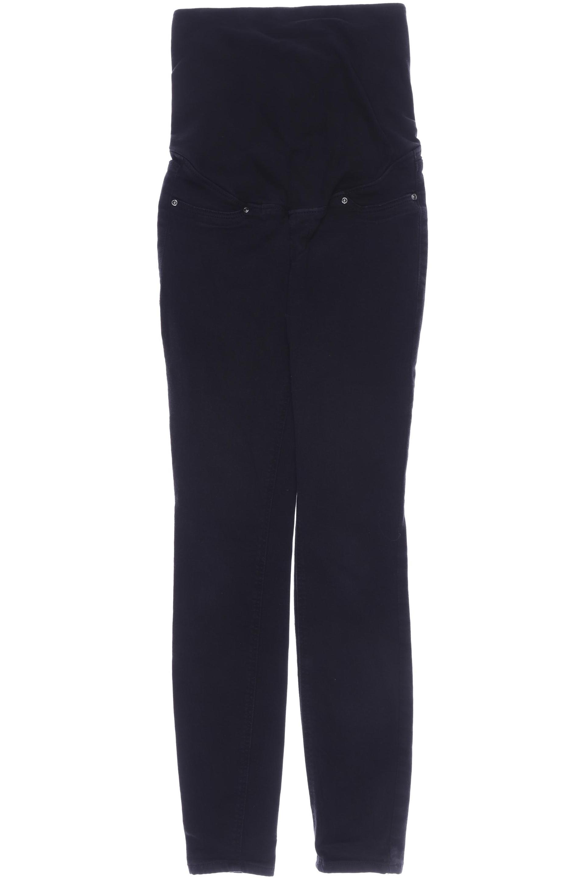 

H&M Mama Damen Jeans, schwarz, Gr. 0