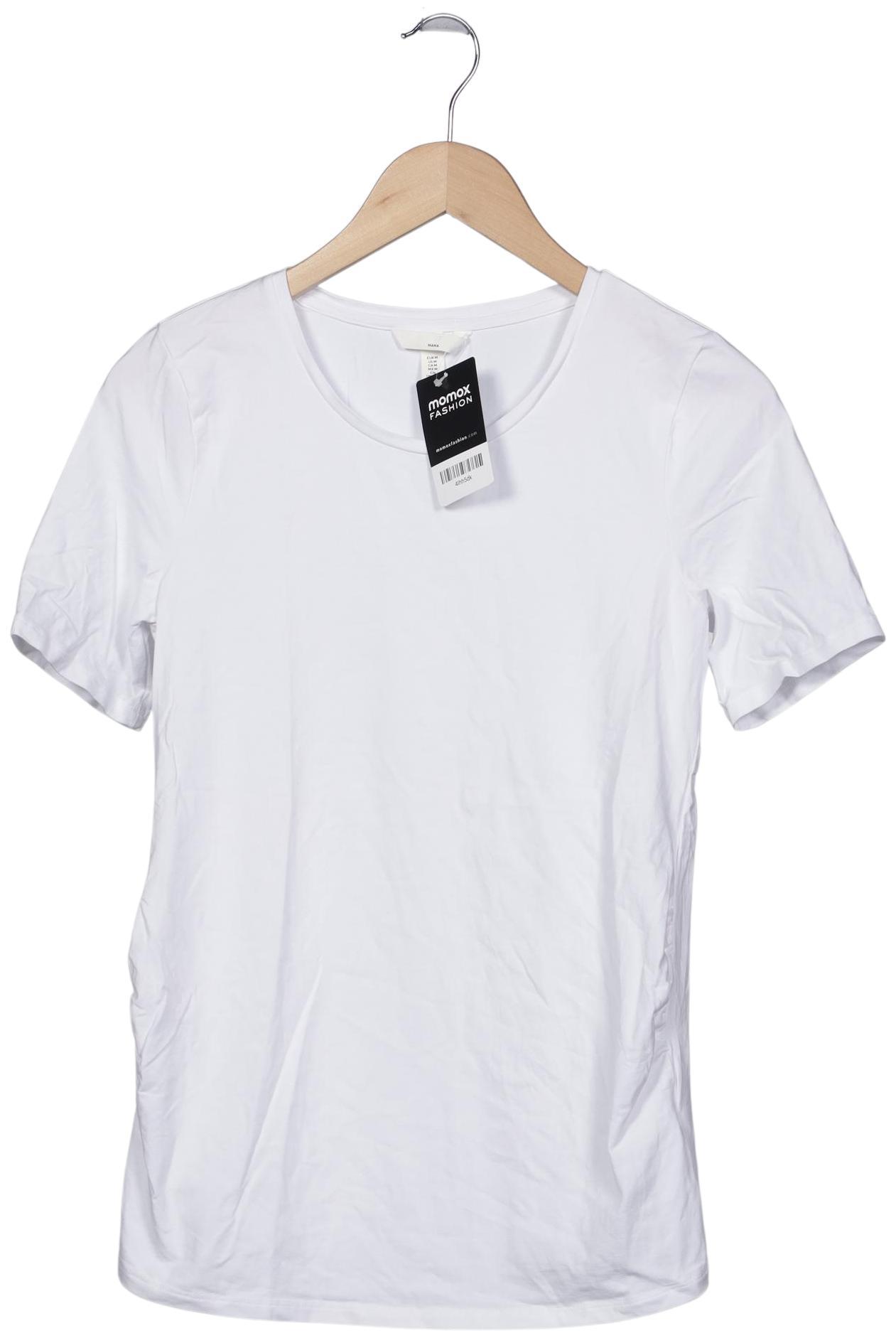 

H&M Mama Damen T-Shirt, weiß, Gr. 38