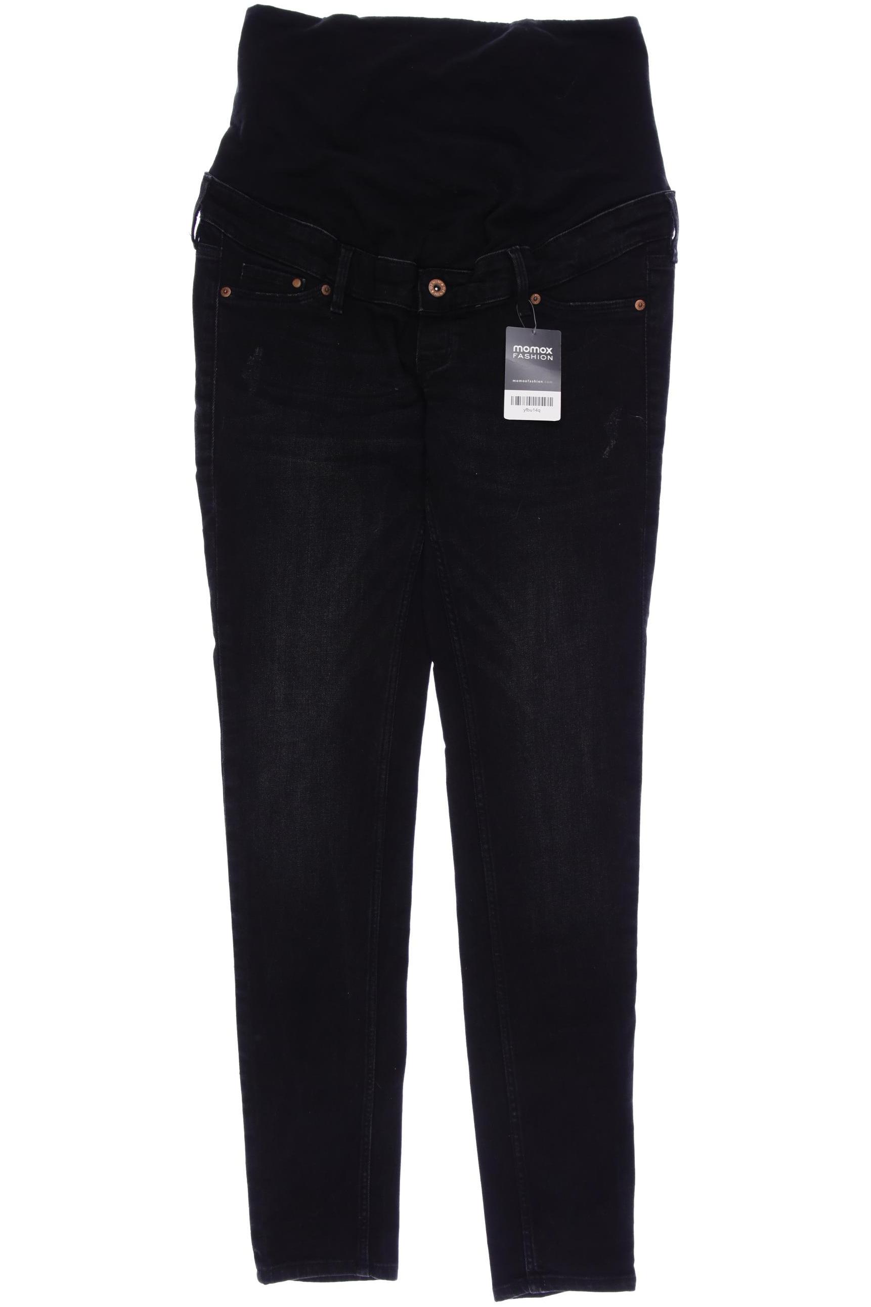 

H&M Mama Damen Jeans, schwarz, Gr. 40