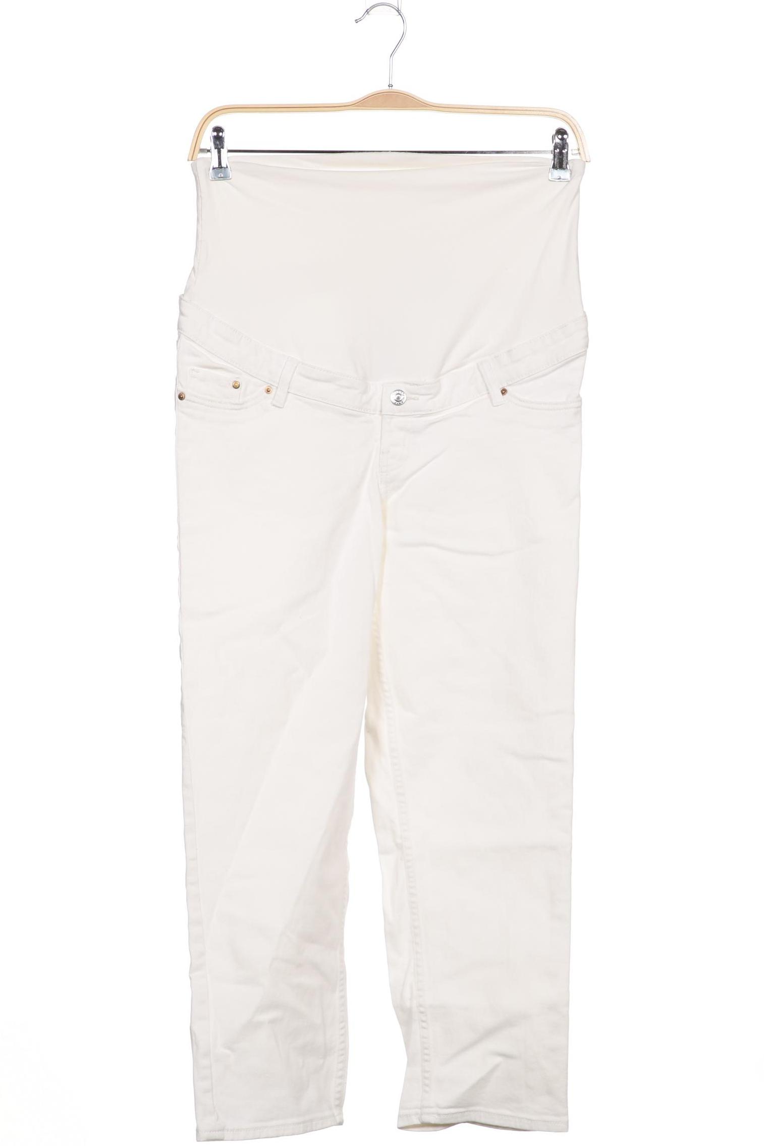 

H&M Mama Damen Jeans, weiß, Gr. 38