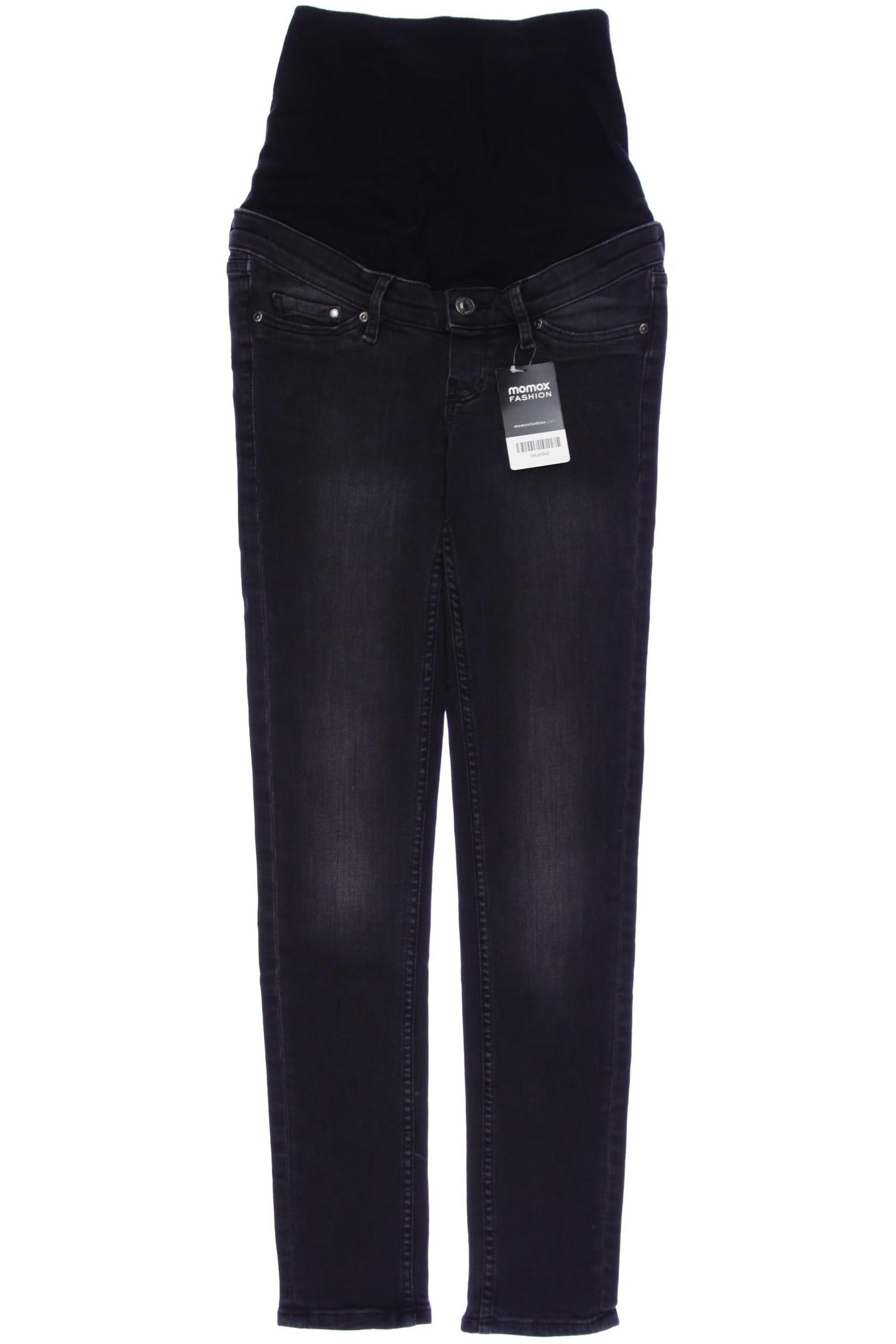 

H&M Mama Damen Jeans, schwarz, Gr. 34
