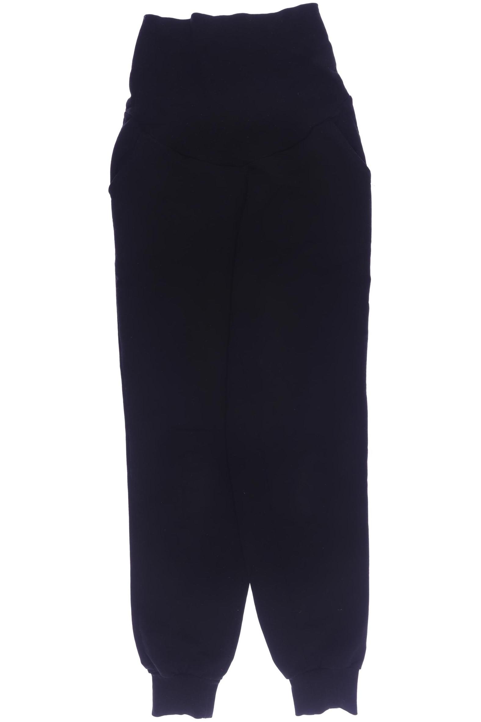 

H&M Mama Damen Stoffhose, schwarz, Gr. 0