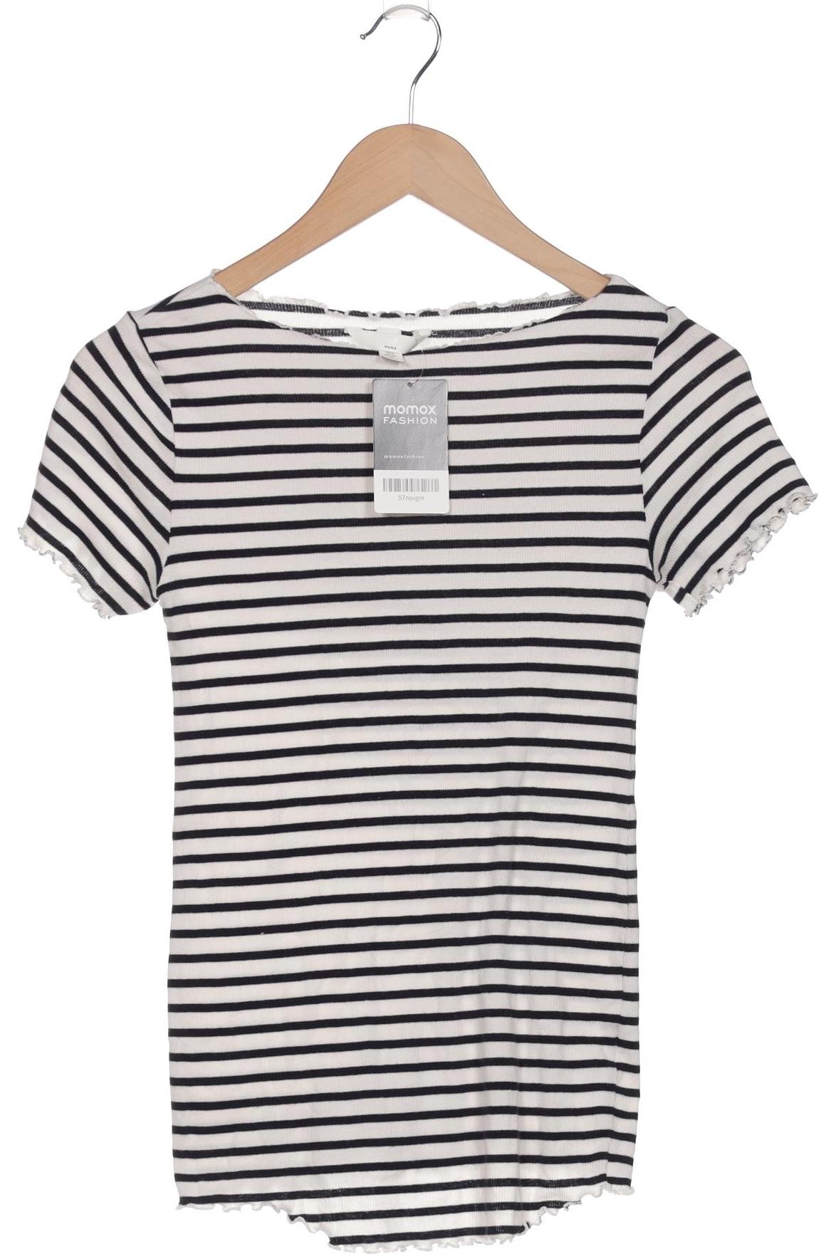 

H&M Mama Damen T-Shirt, weiß, Gr. 36