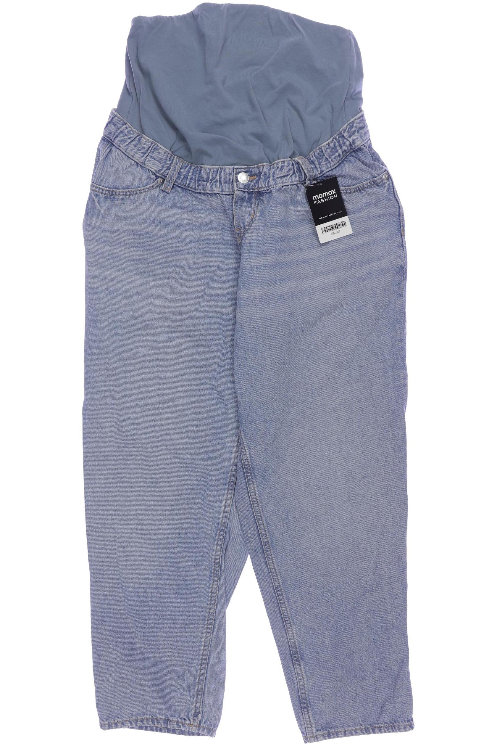 

H&M Mama Damen Jeans, hellblau, Gr. 0