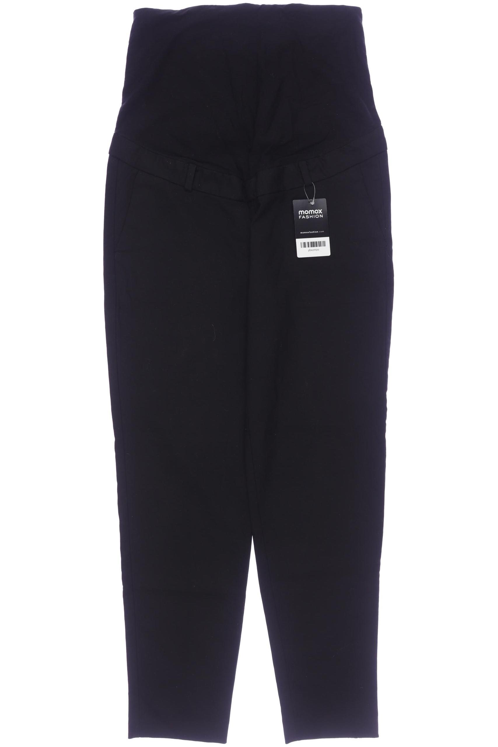 

H&M Mama Damen Stoffhose, schwarz, Gr. 0