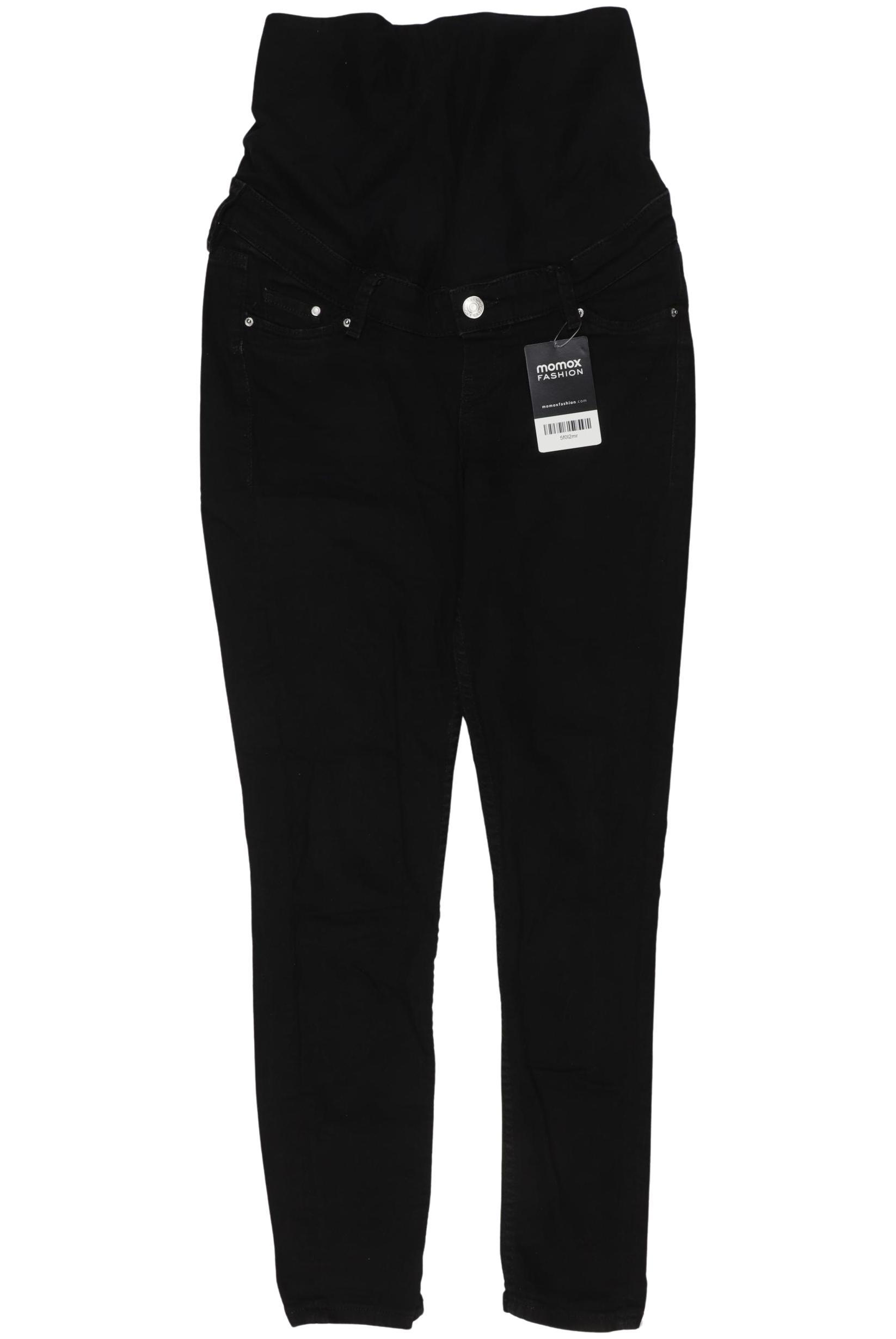 

H&M Mama Damen Jeans, schwarz, Gr. 0