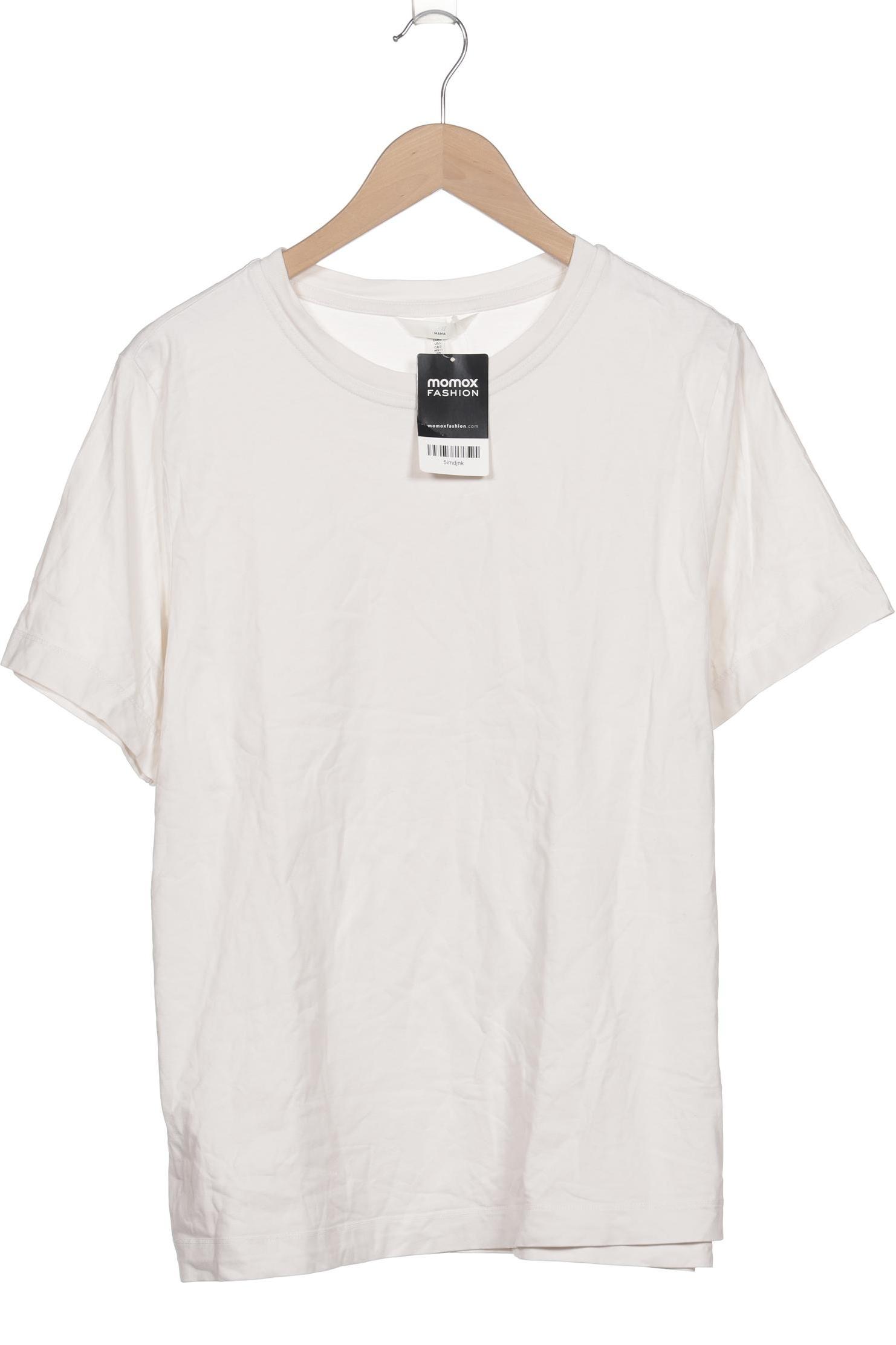 

H&M Mama Damen T-Shirt, weiß, Gr. 42