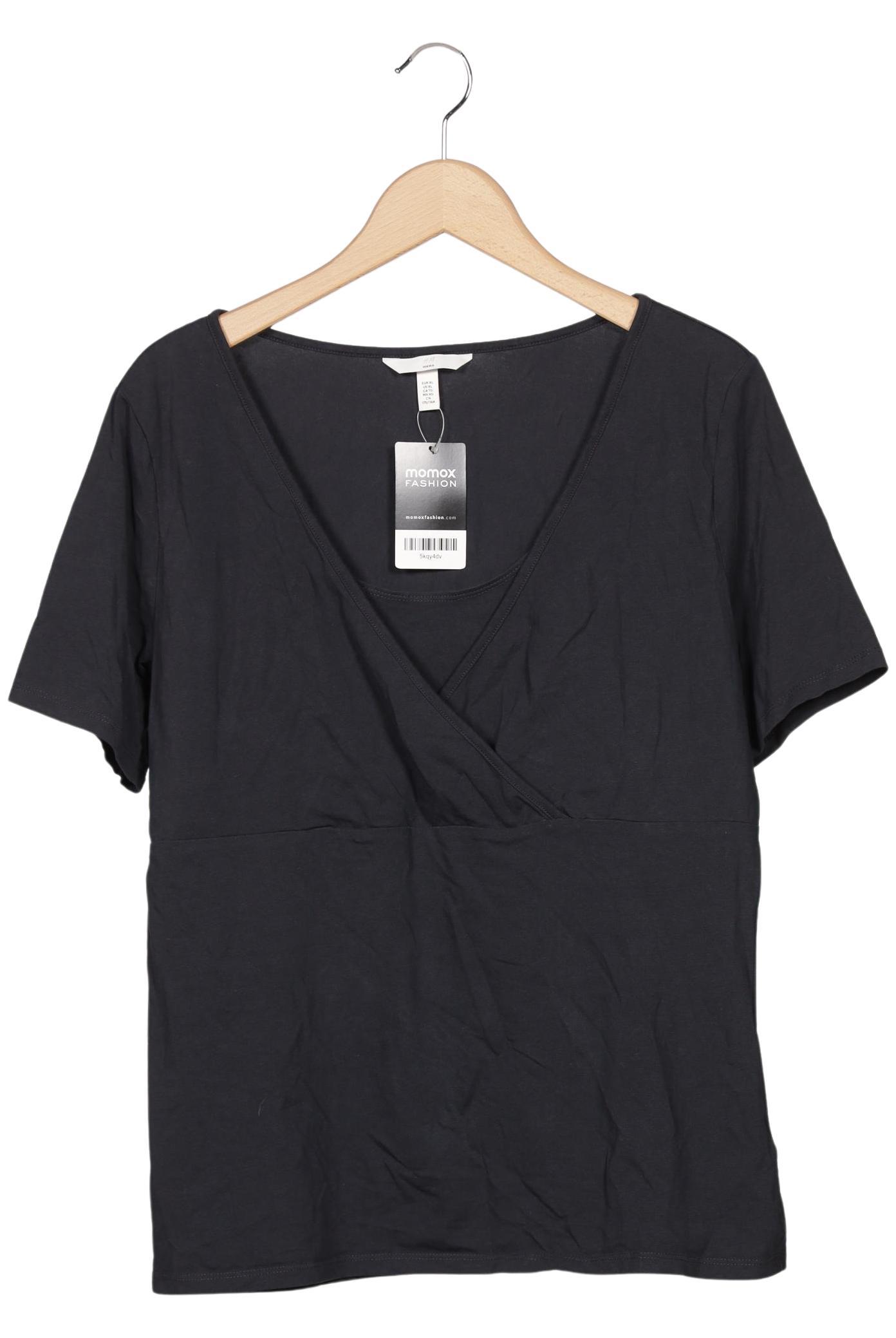 

H&M Mama Damen T-Shirt, marineblau, Gr. 44