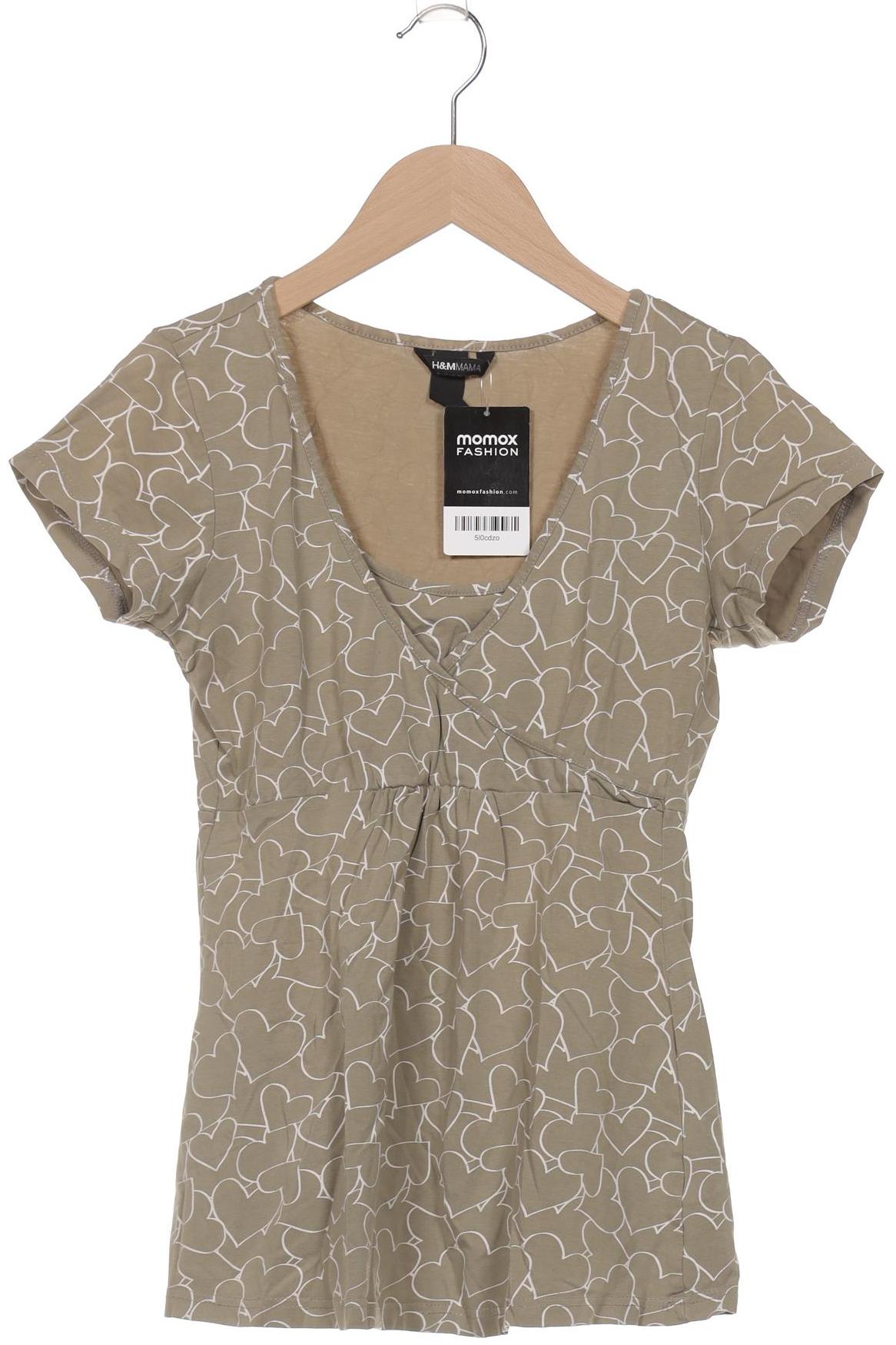 

H&M Mama Damen T-Shirt, beige, Gr. 36