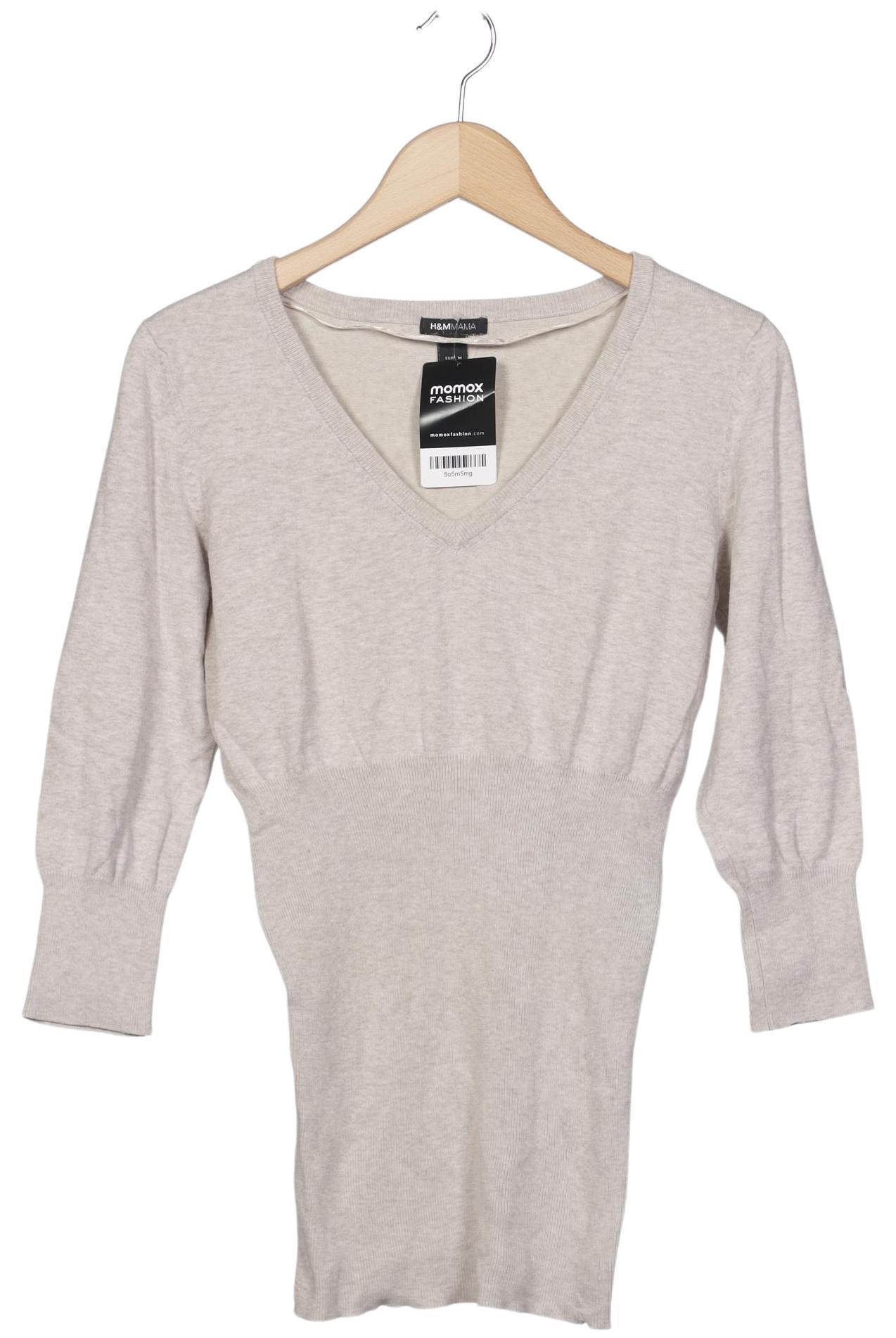 

H&M Mama Damen Pullover, beige, Gr. 38
