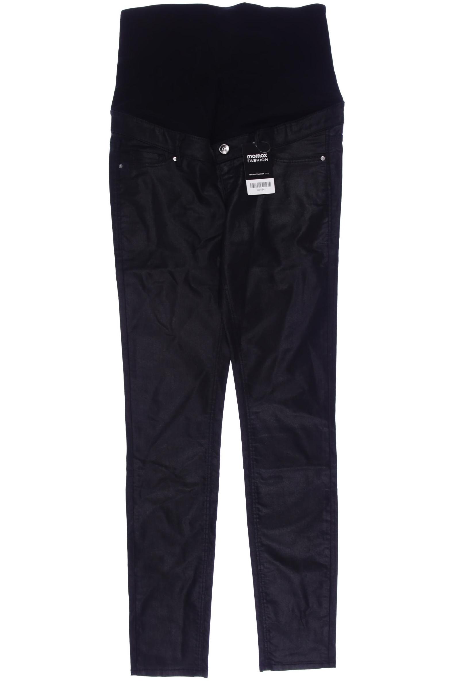 

H&M Mama Damen Jeans, schwarz, Gr. 38