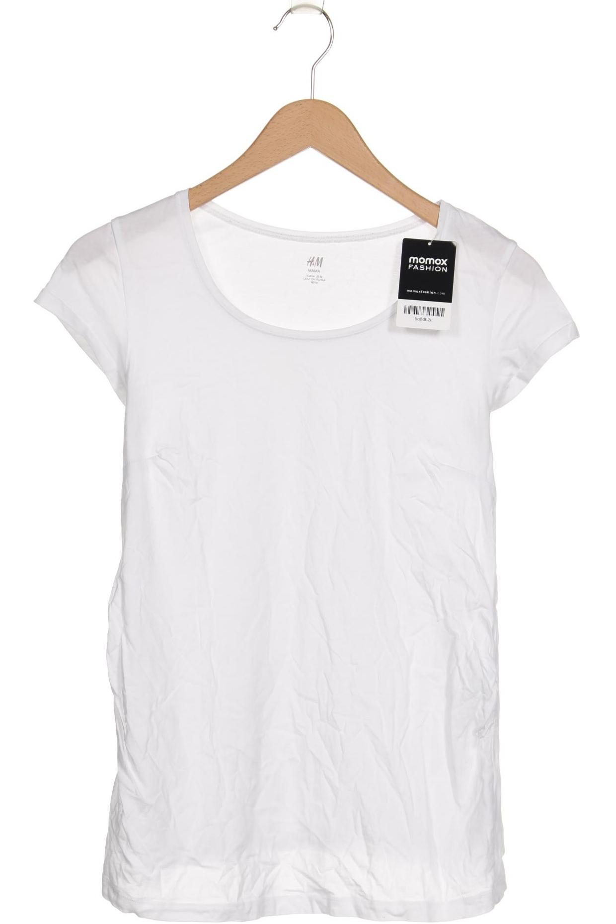 

H&M Mama Damen T-Shirt, weiß, Gr. 38
