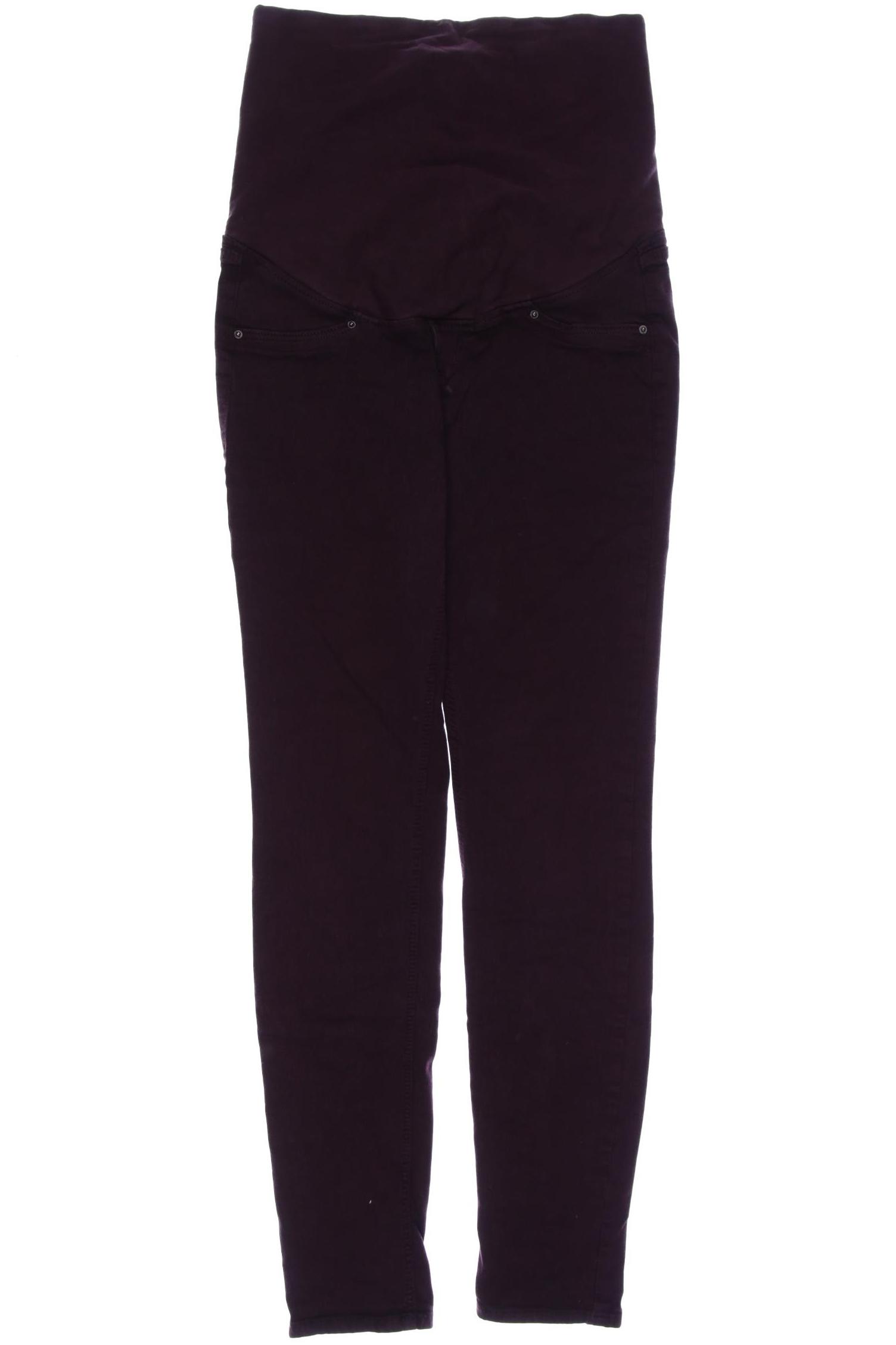 

H&M Mama Damen Jeans, bordeaux, Gr. 40
