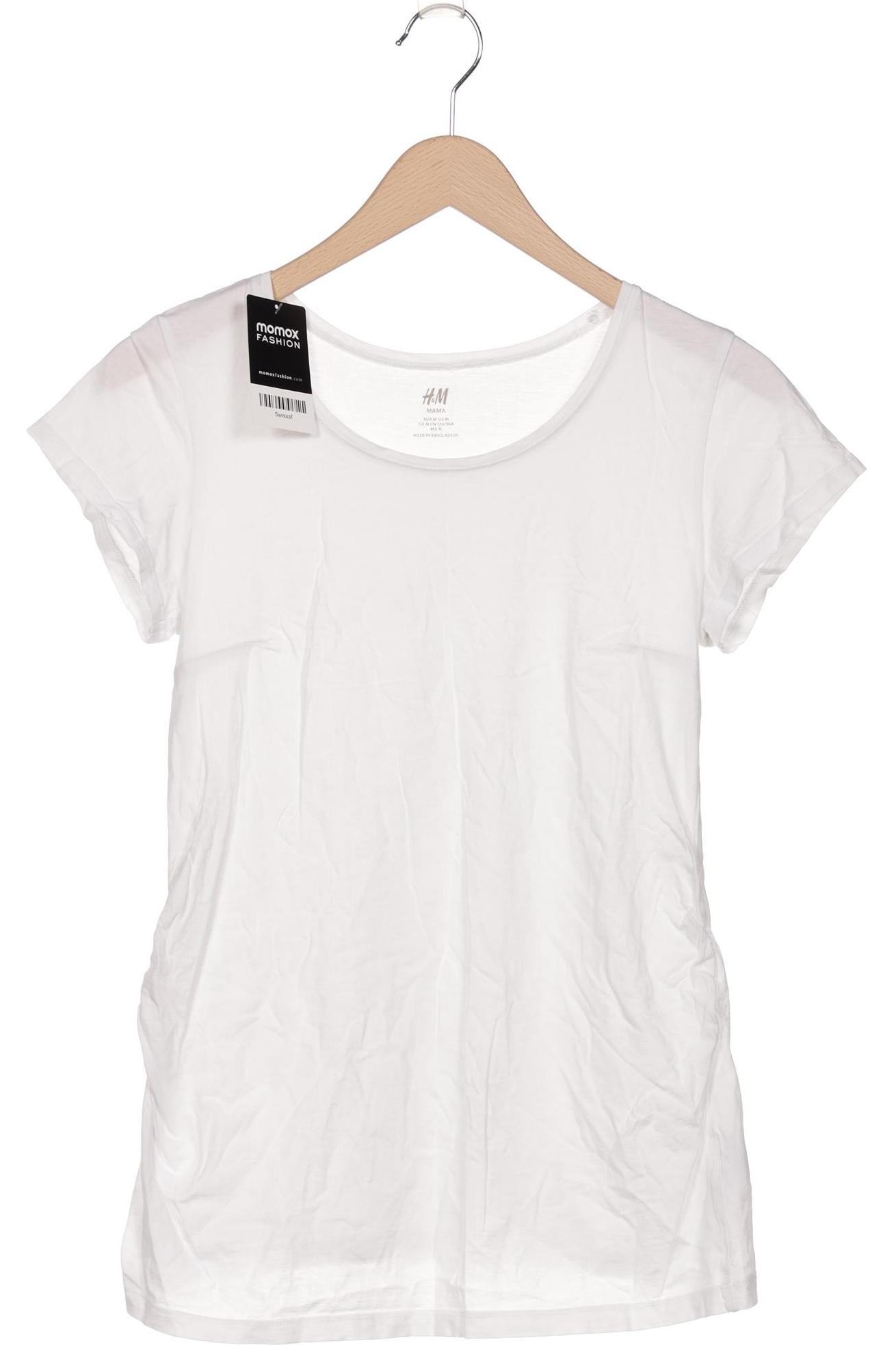 

H&M Mama Damen T-Shirt, weiß, Gr. 38