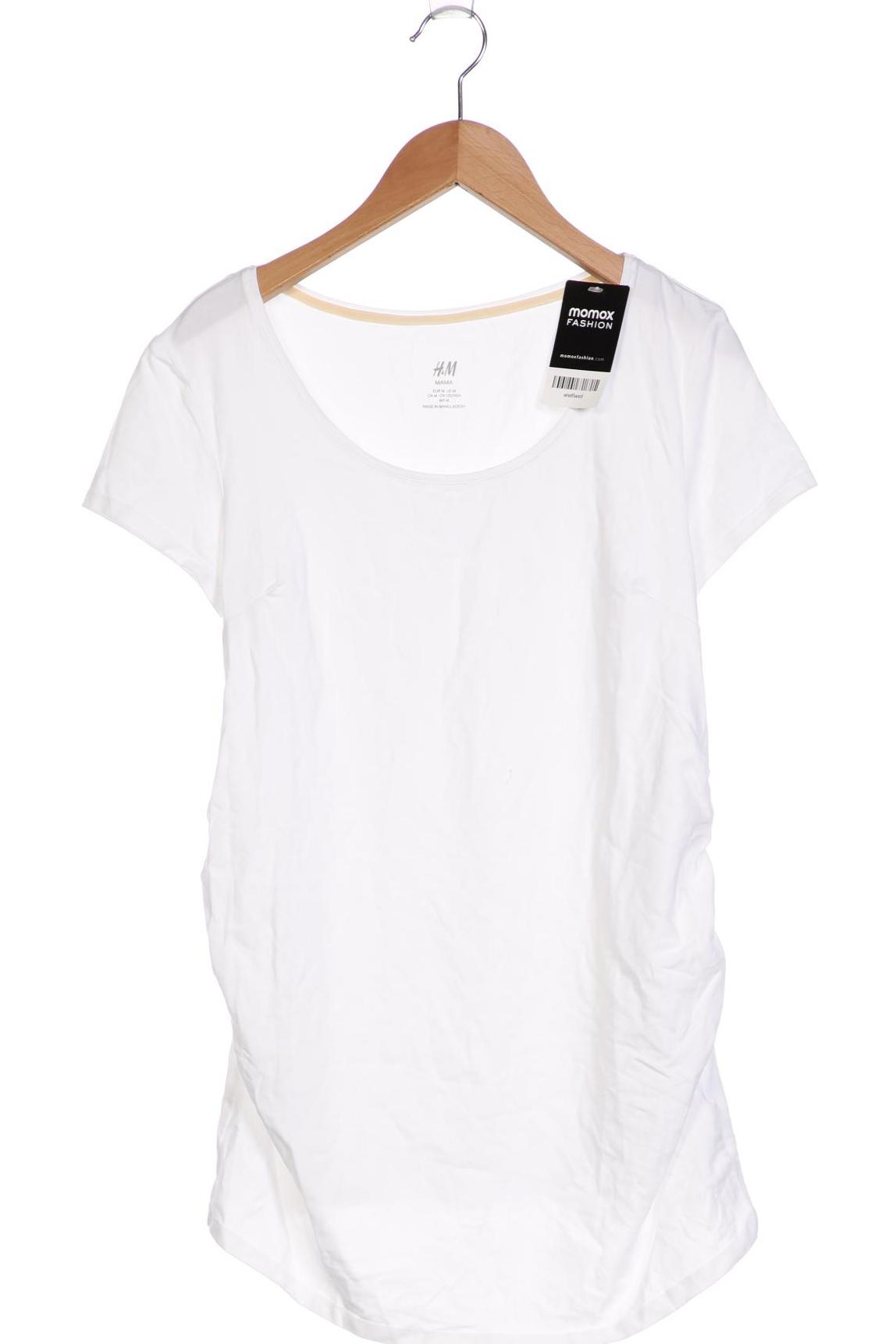 

H&M Mama Damen T-Shirt, weiß, Gr. 38