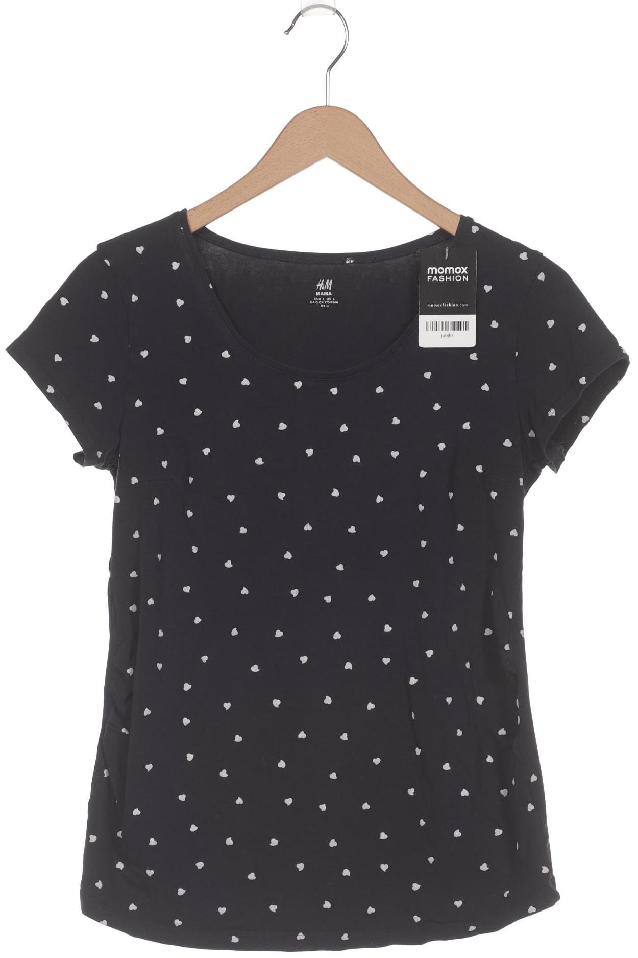 

H&M Mama Damen T-Shirt, marineblau, Gr. 42