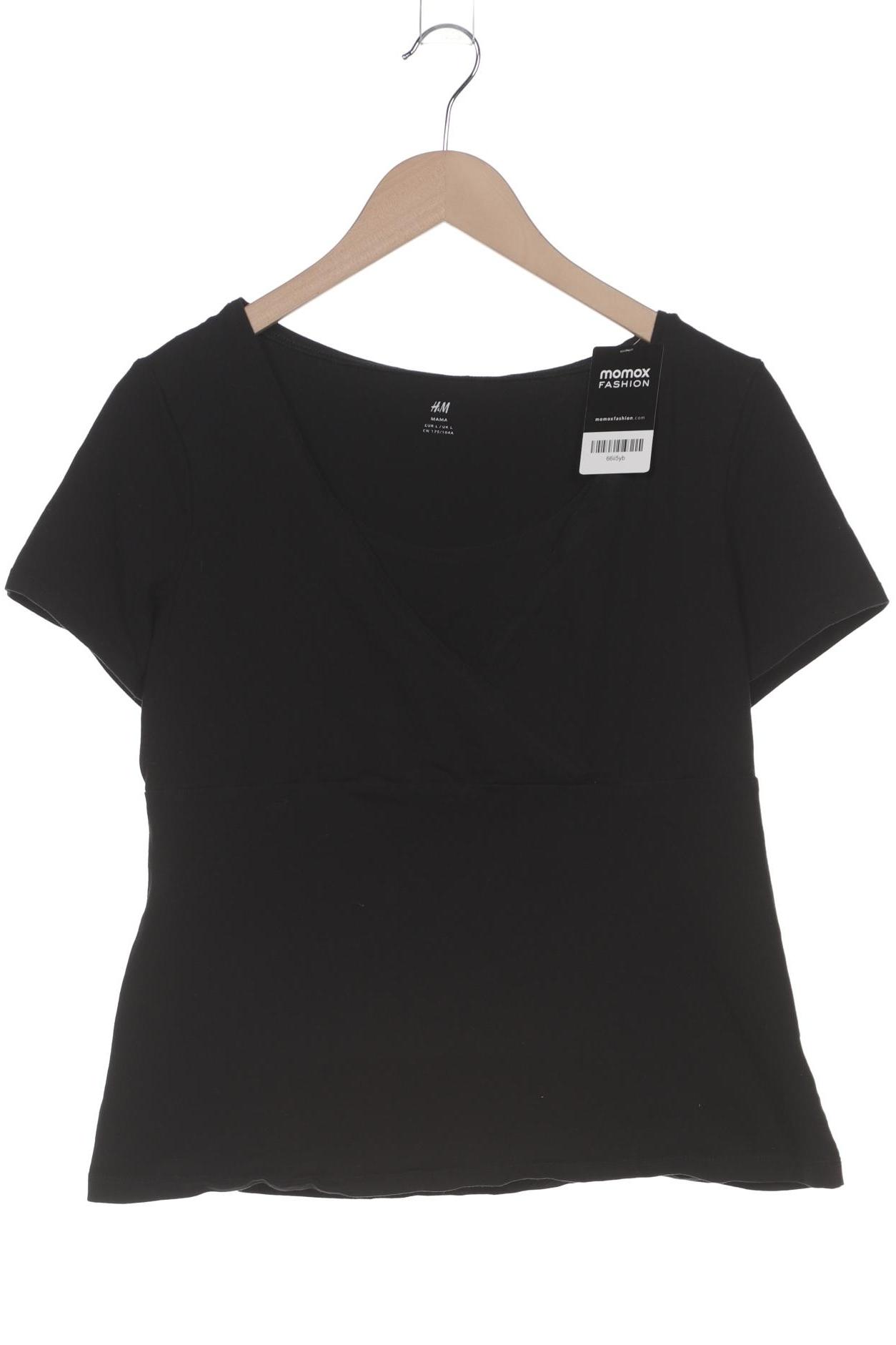 

H&M Mama Damen T-Shirt, schwarz, Gr. 42