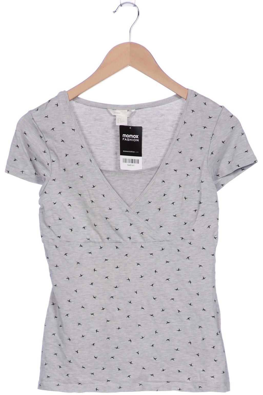 

H&M Mama Damen T-Shirt, grau, Gr. 36