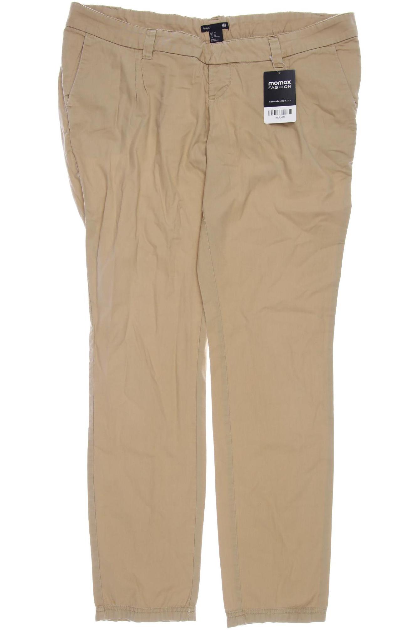 

H&M Mama Damen Stoffhose, beige, Gr. 40
