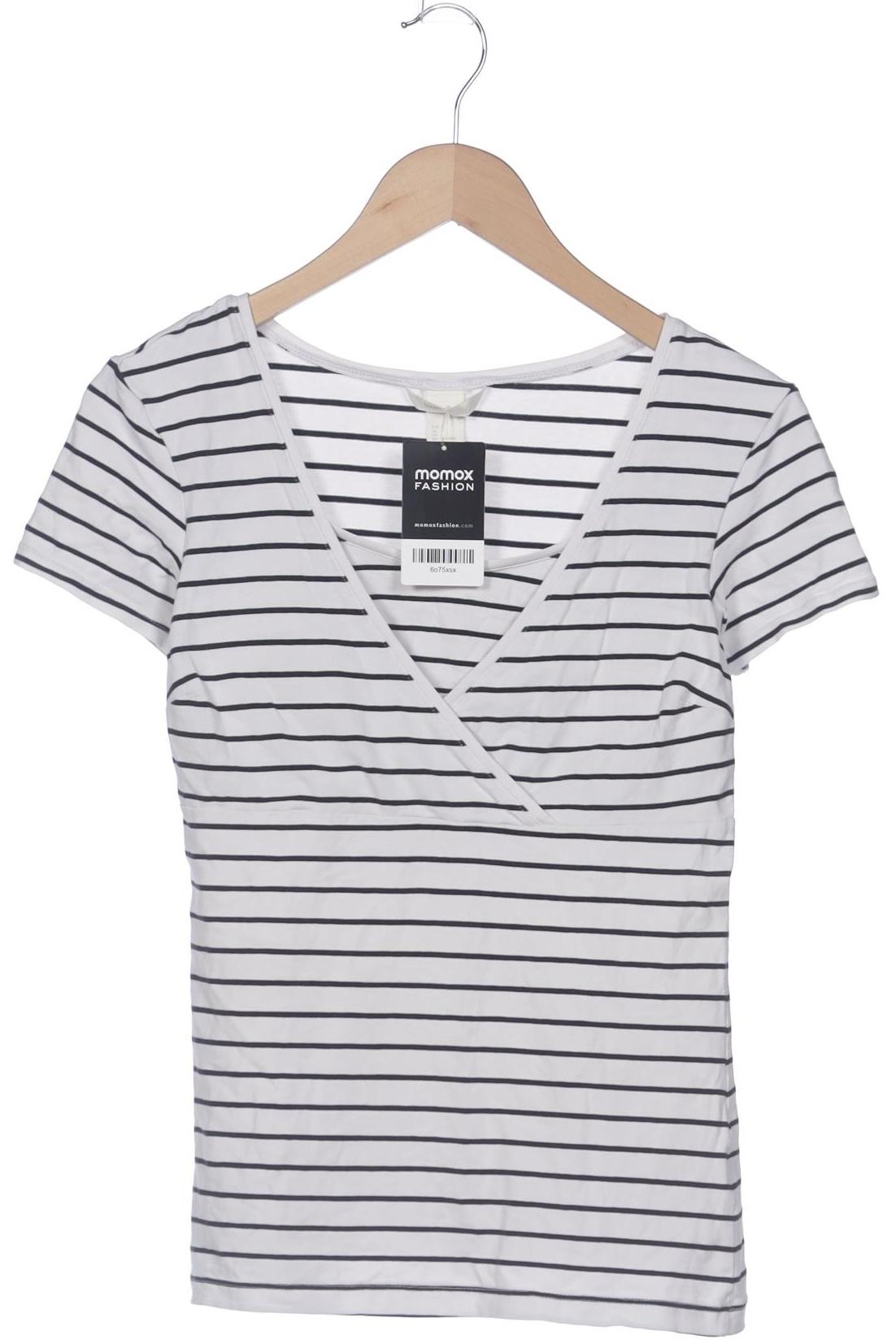 

H&M Mama Damen T-Shirt, weiß, Gr. 36