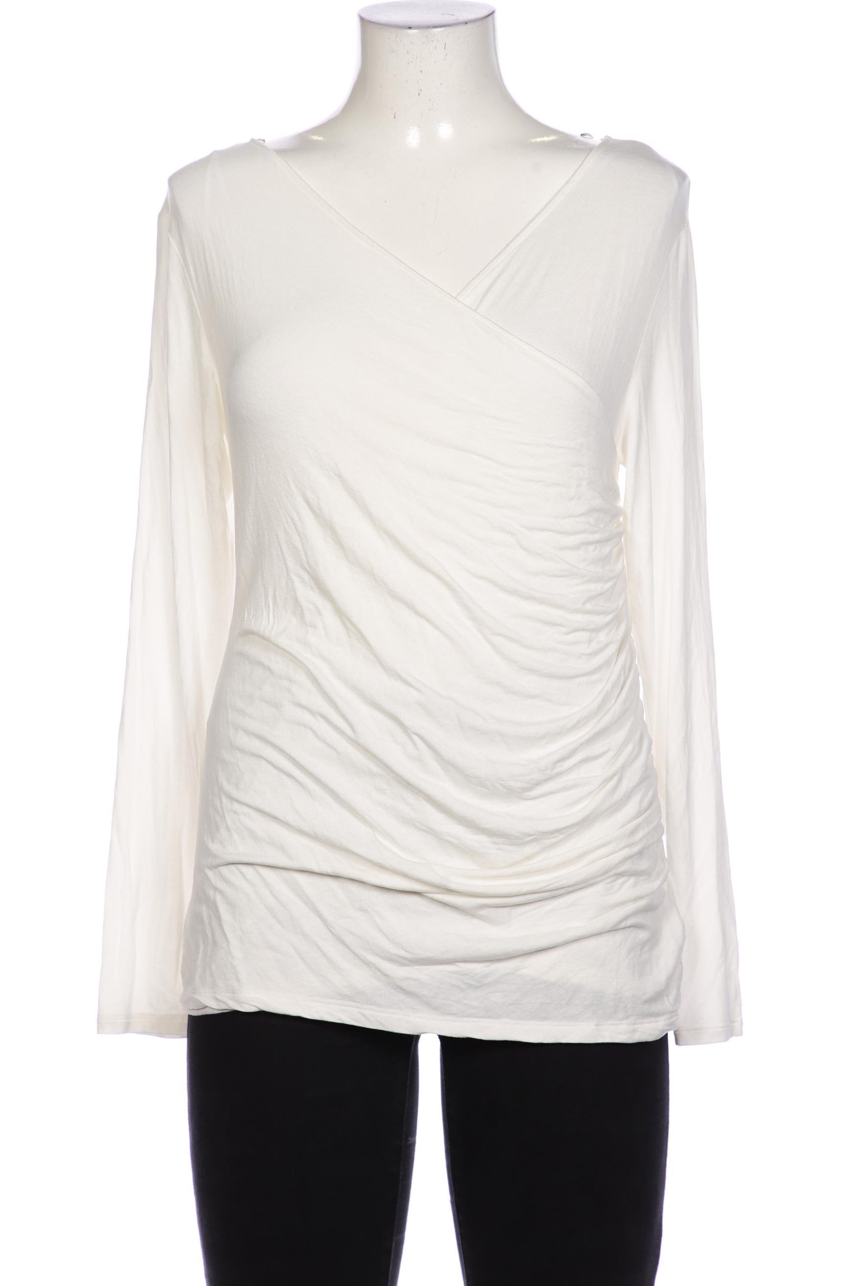 

H&M Mama Damen Langarmshirt, weiß, Gr. 42