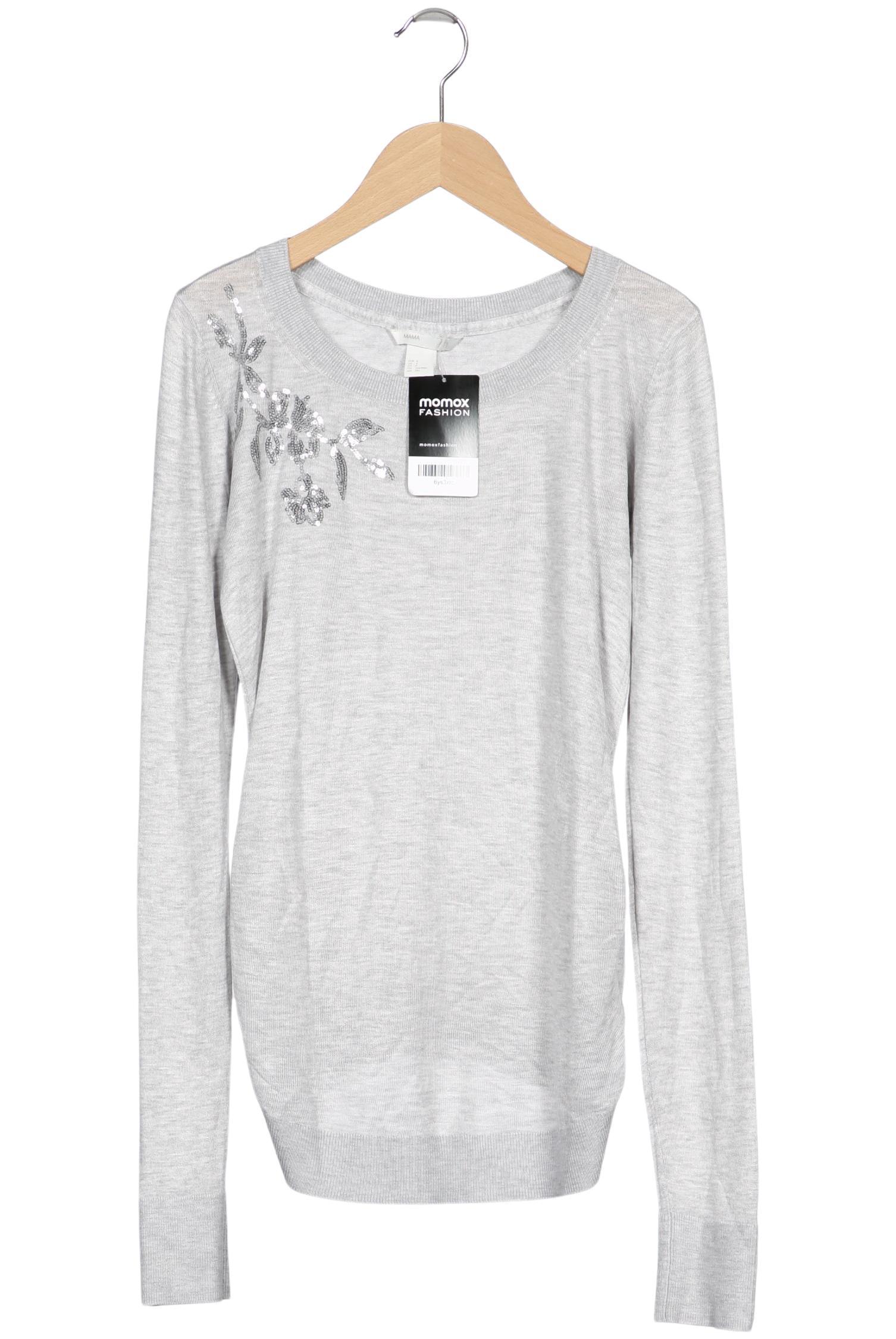 

H&M Mama Damen Pullover, grau, Gr. 36