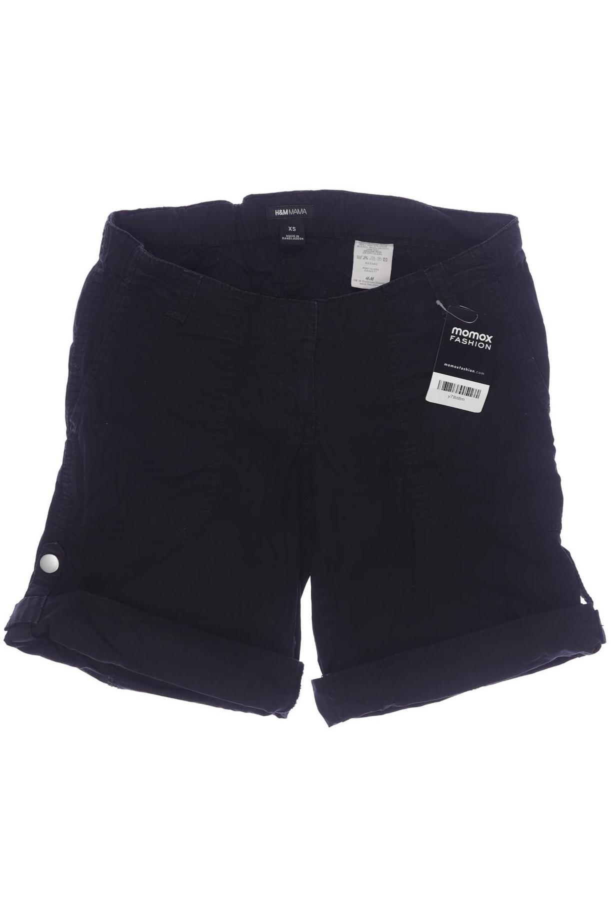 

H&M Mama Damen Shorts, schwarz, Gr. 34