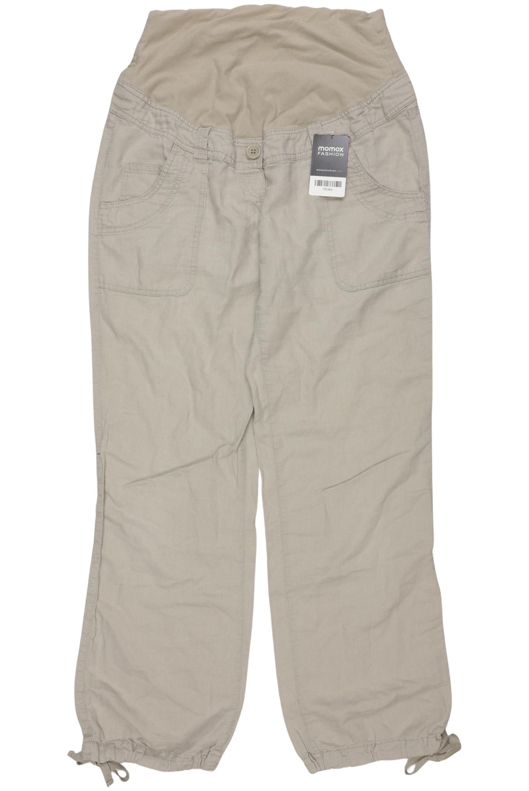 

H&M Mama Damen Stoffhose, beige, Gr. 42