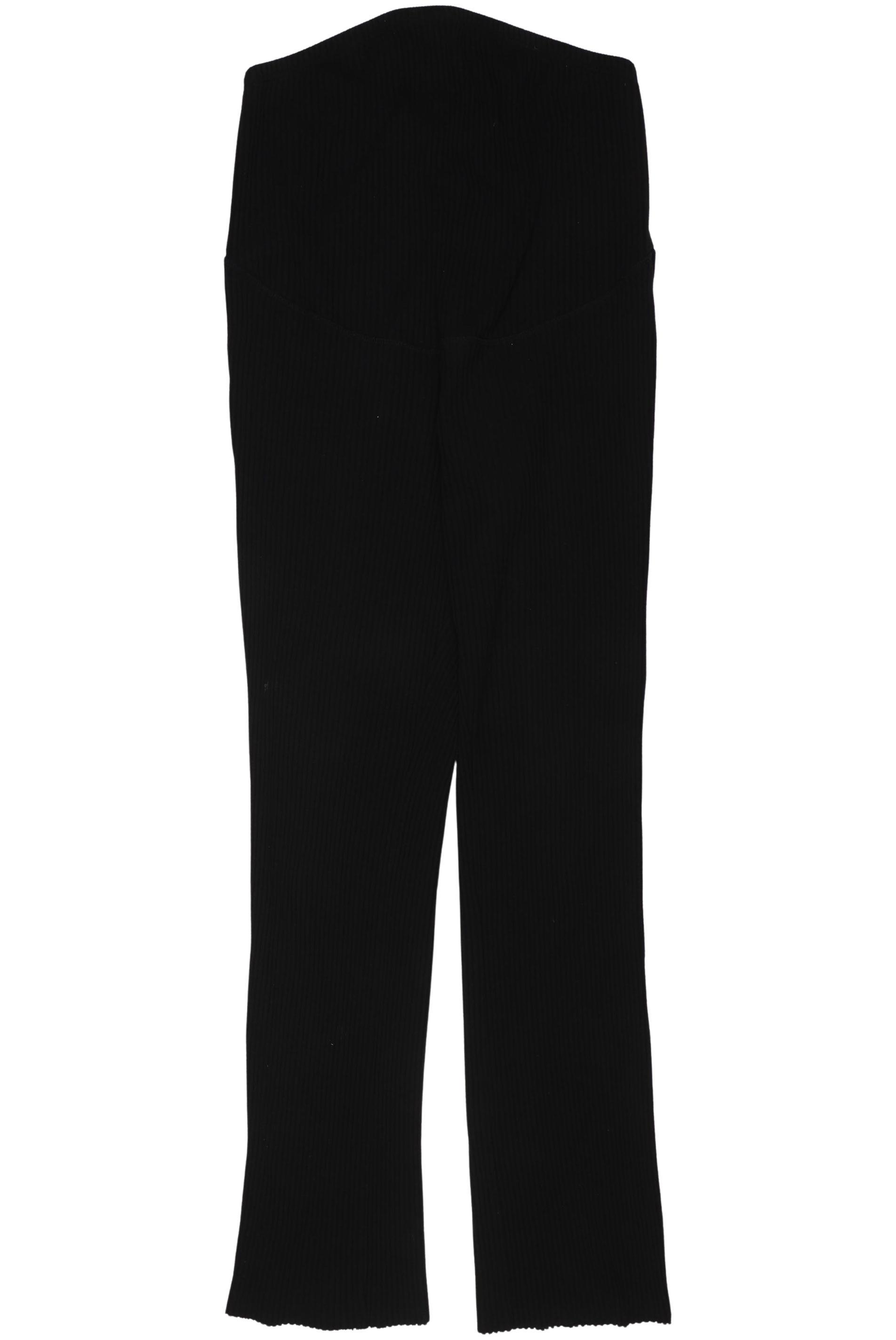 

H&M Mama Damen Stoffhose, schwarz, Gr. 0