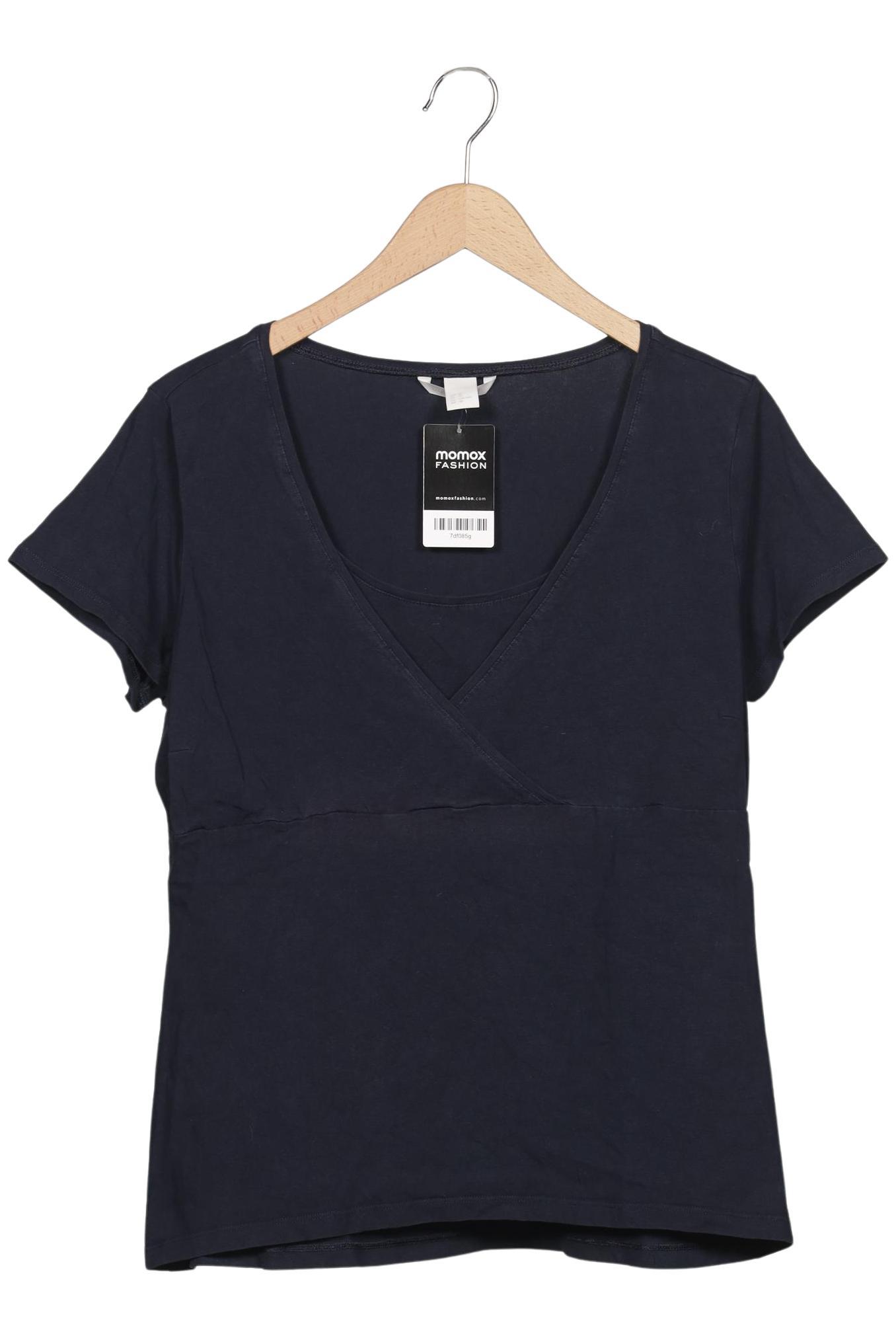 

H&M Mama Damen T-Shirt, marineblau, Gr. 44
