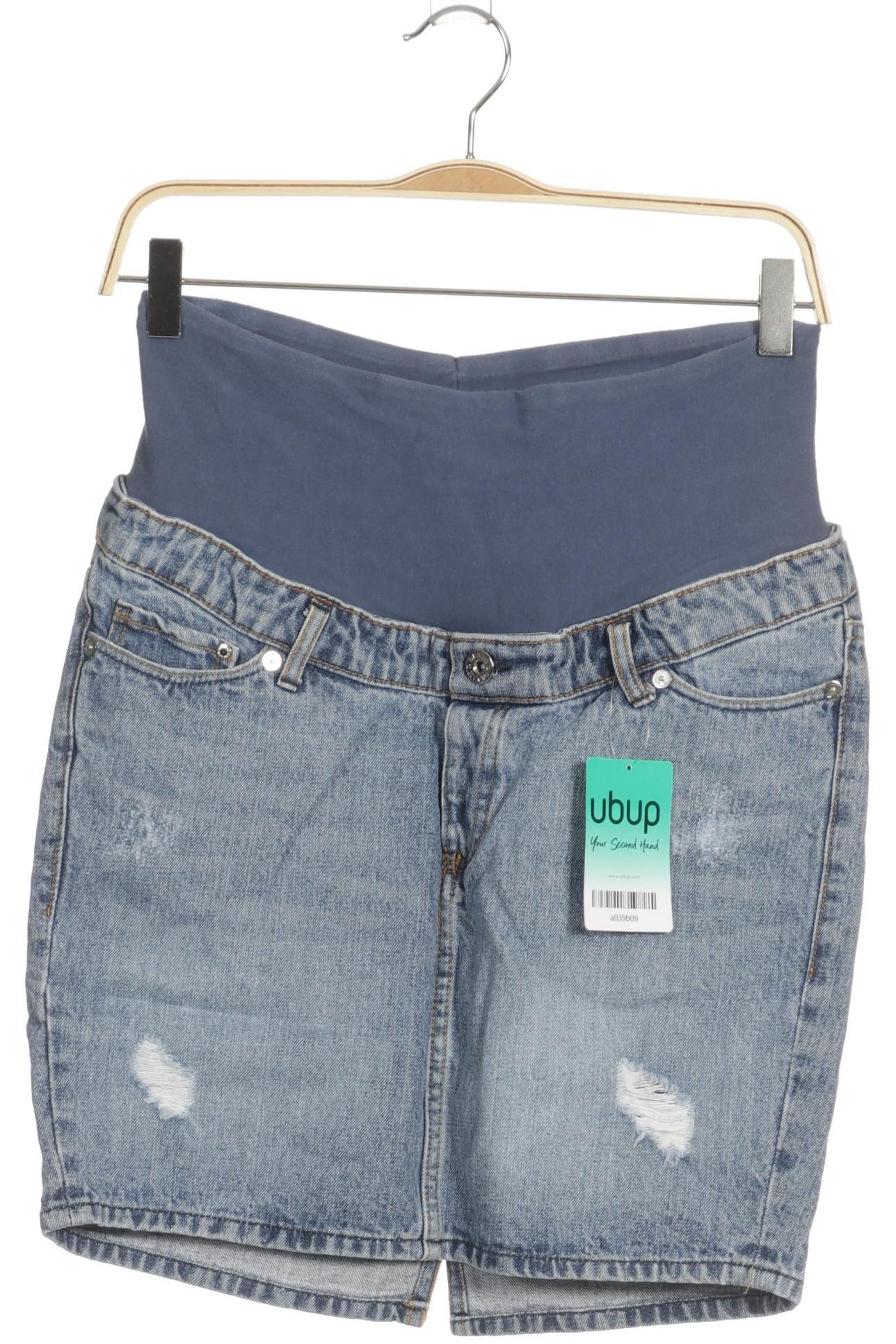 

H&M Mama Damen Rock, blau, Gr. 36