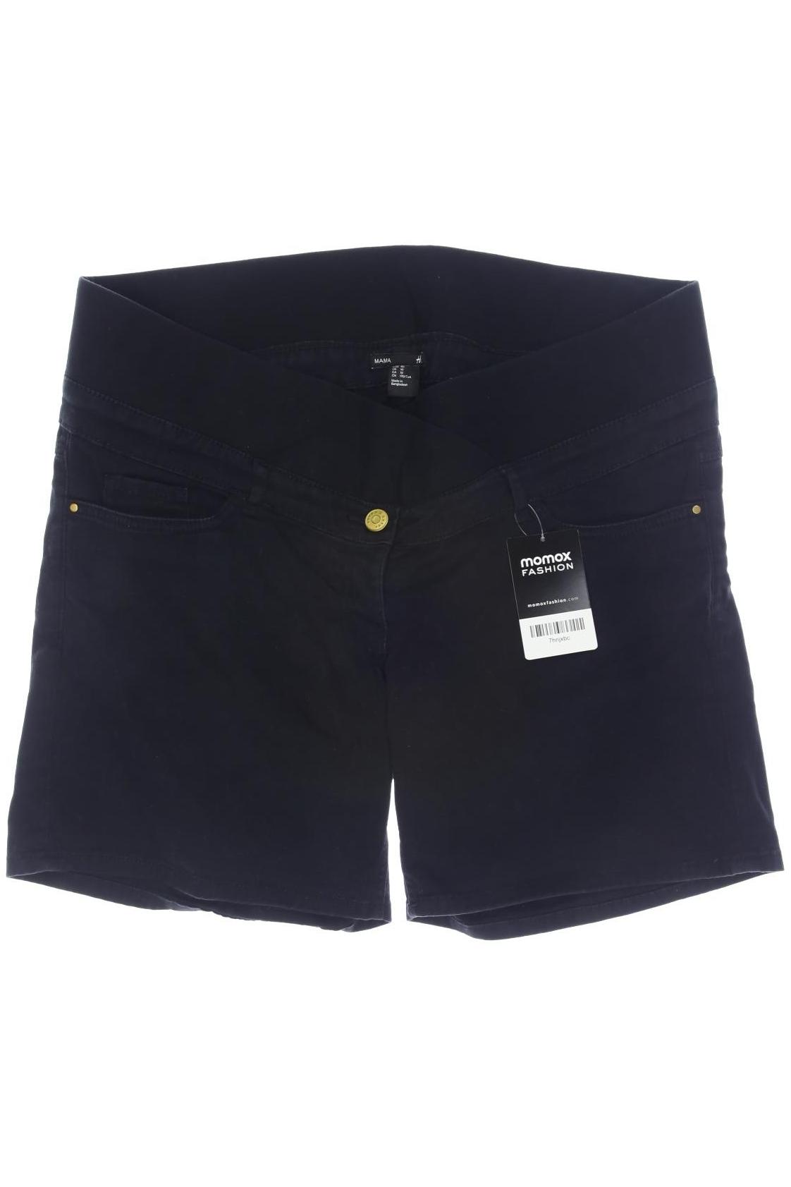 

H&M Mama Damen Shorts, schwarz, Gr. 40