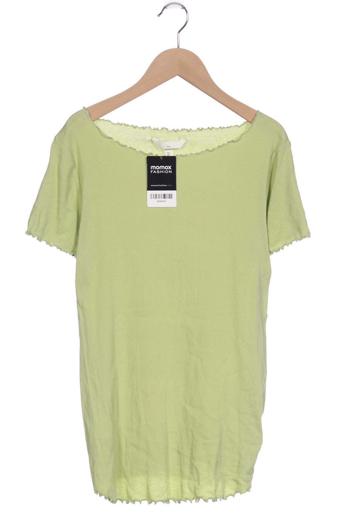

H&M Mama Damen T-Shirt, hellgrün, Gr. 42