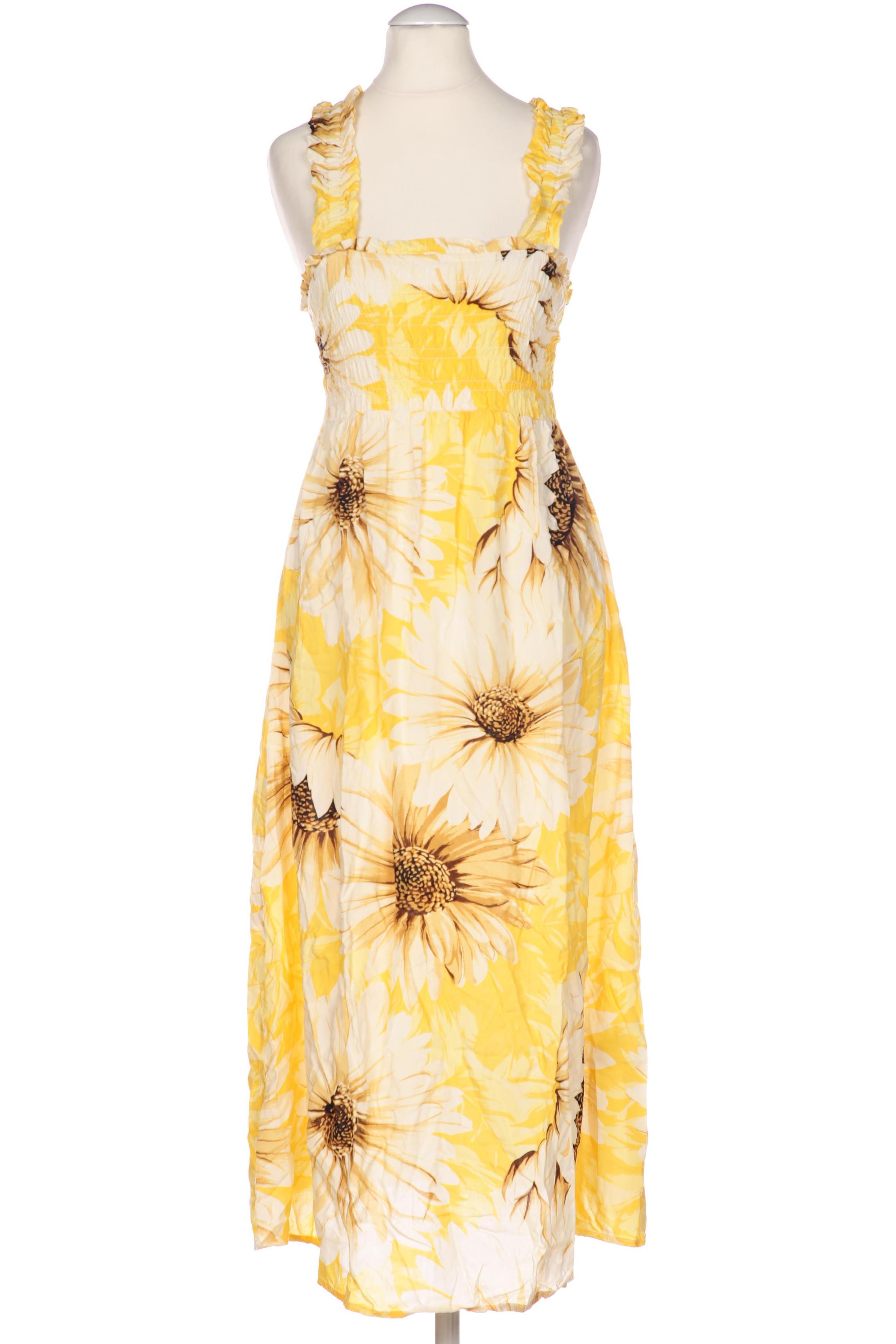 

H&M Mama Damen Kleid, gelb, Gr. 34