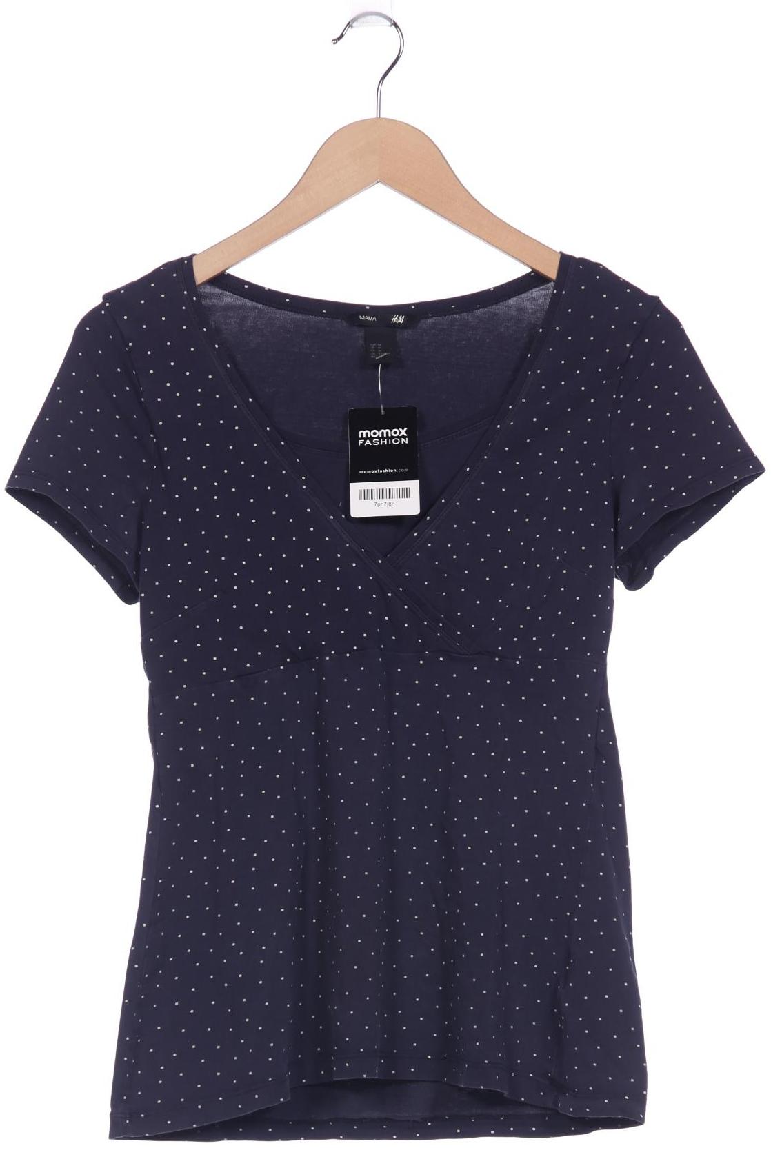 

H&M Mama Damen T-Shirt, marineblau, Gr. 38