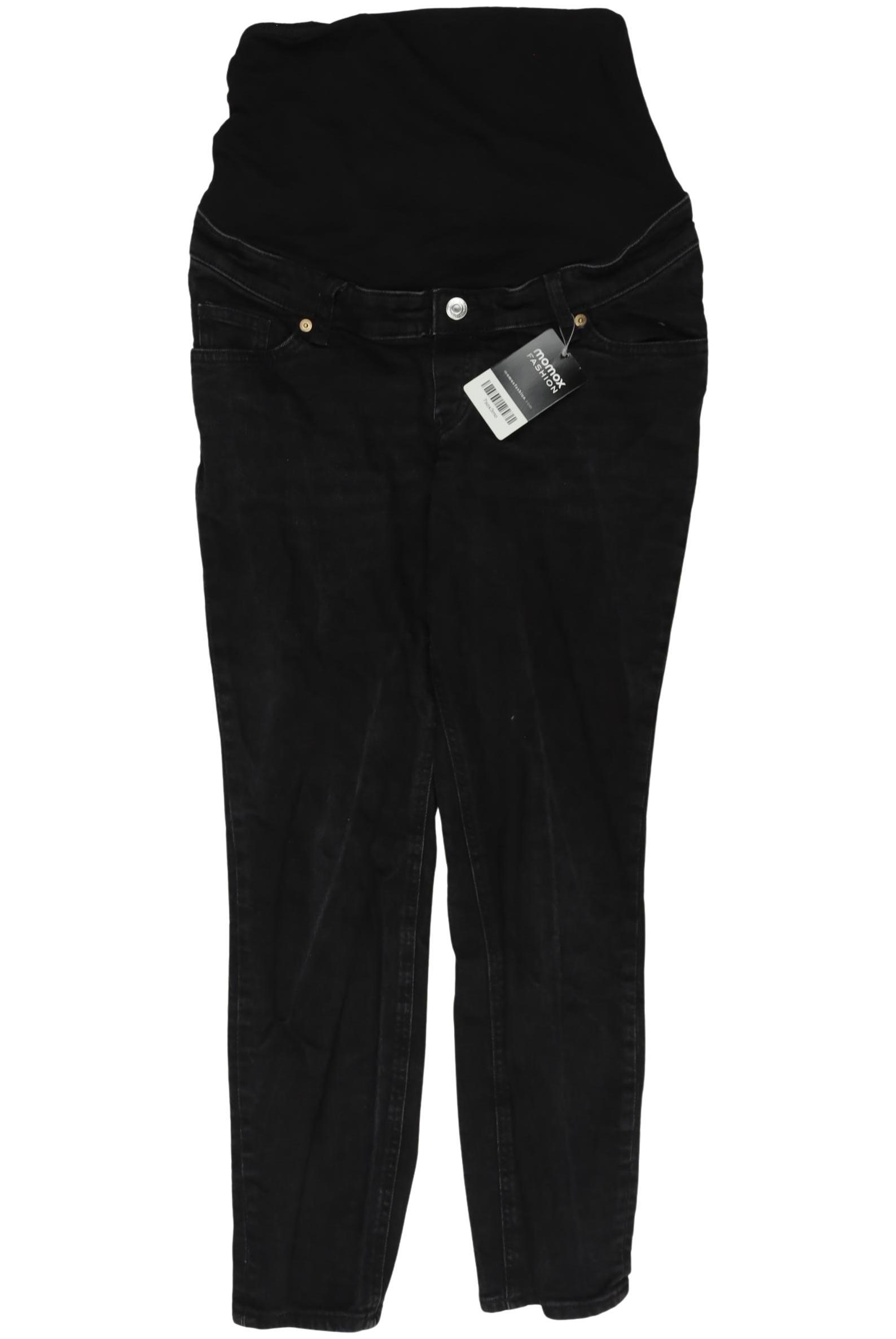 

H&M Mama Damen Jeans, schwarz, Gr. 0