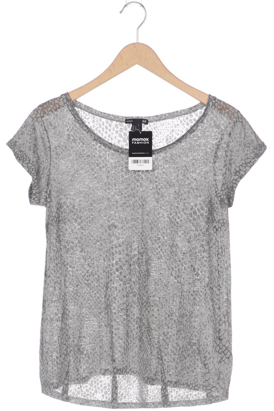 

H&M Mama Damen T-Shirt, grau, Gr. 38