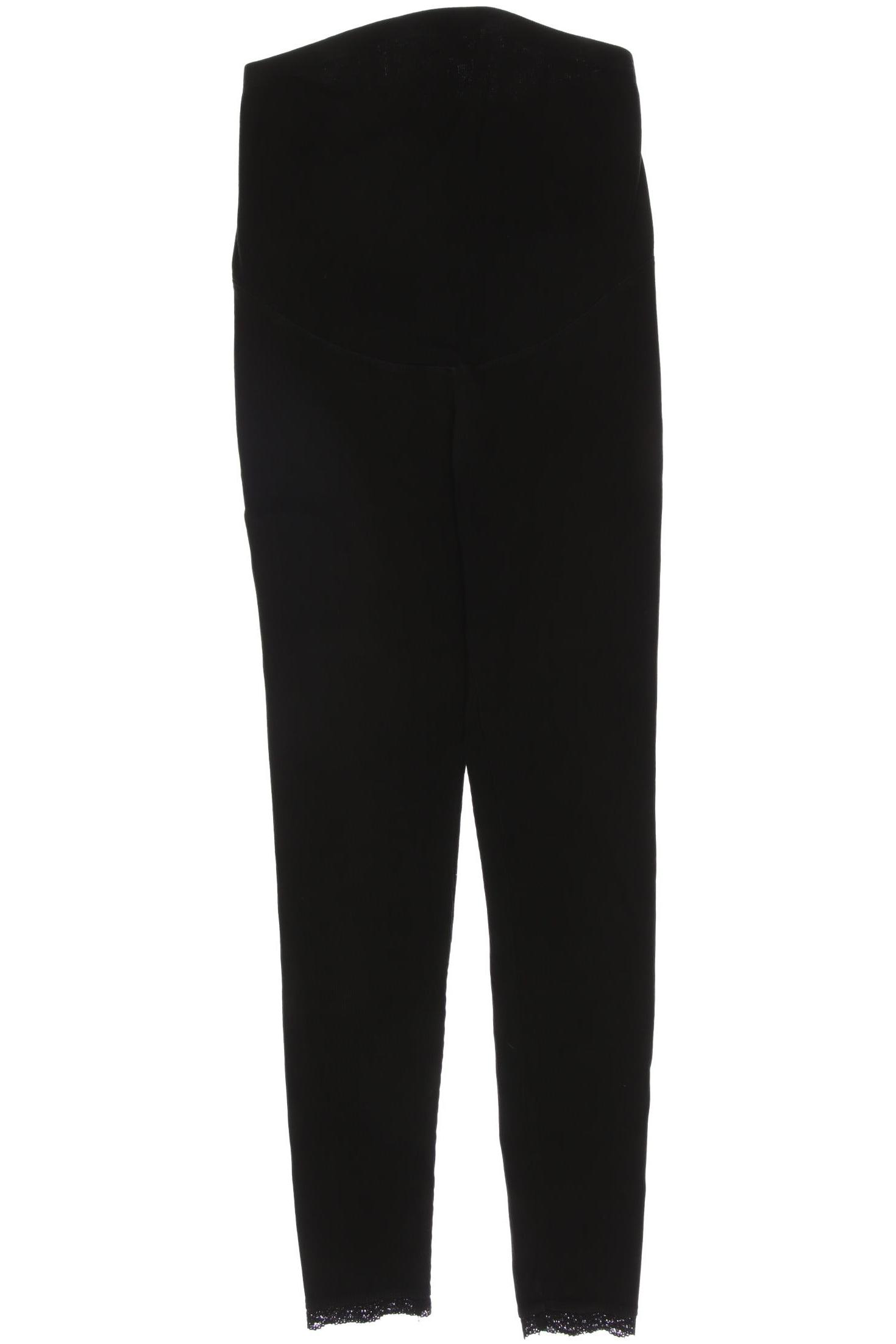 

H&M Mama Damen Stoffhose, schwarz, Gr. 0