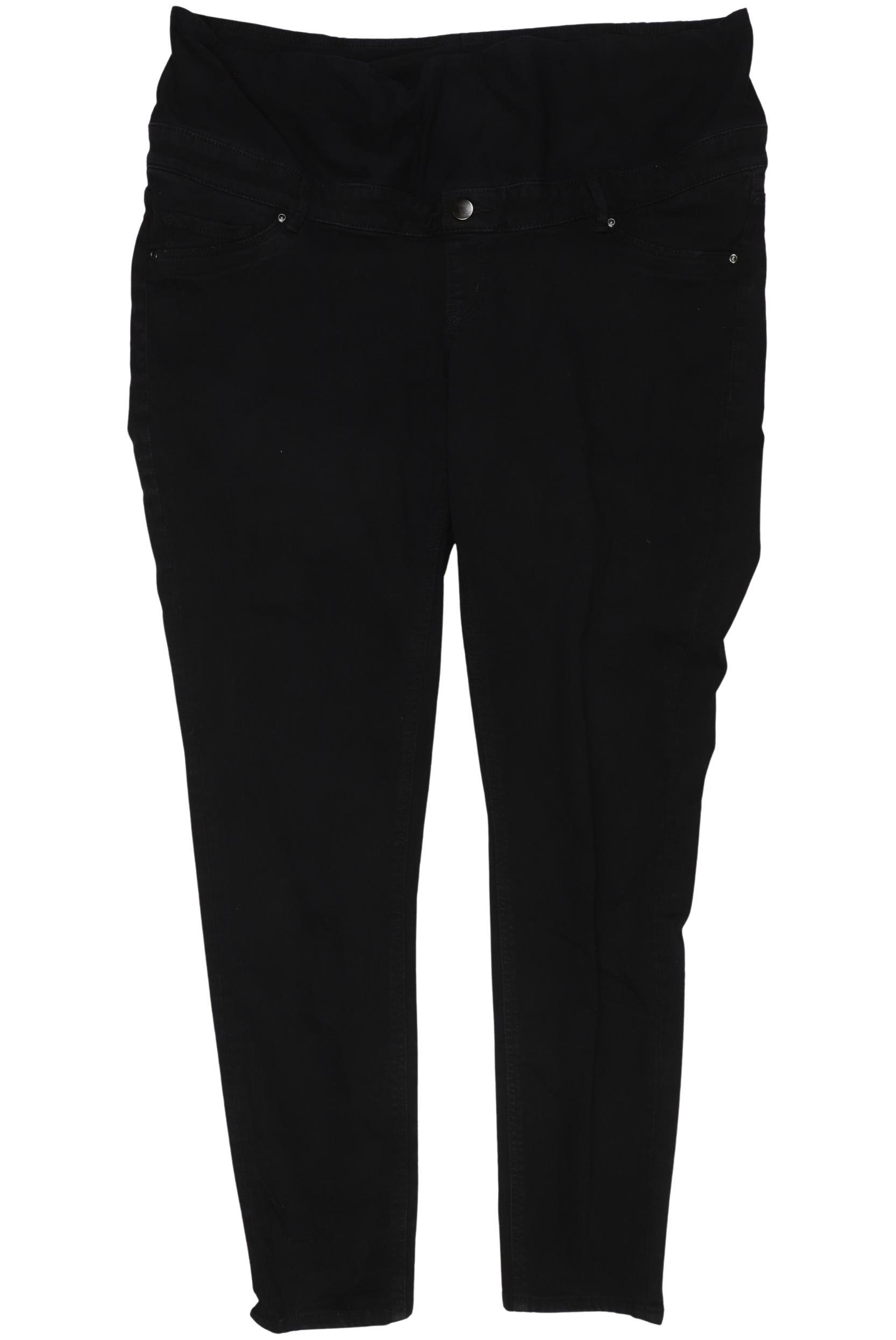 

H&M Mama Damen Stoffhose, schwarz, Gr. 0