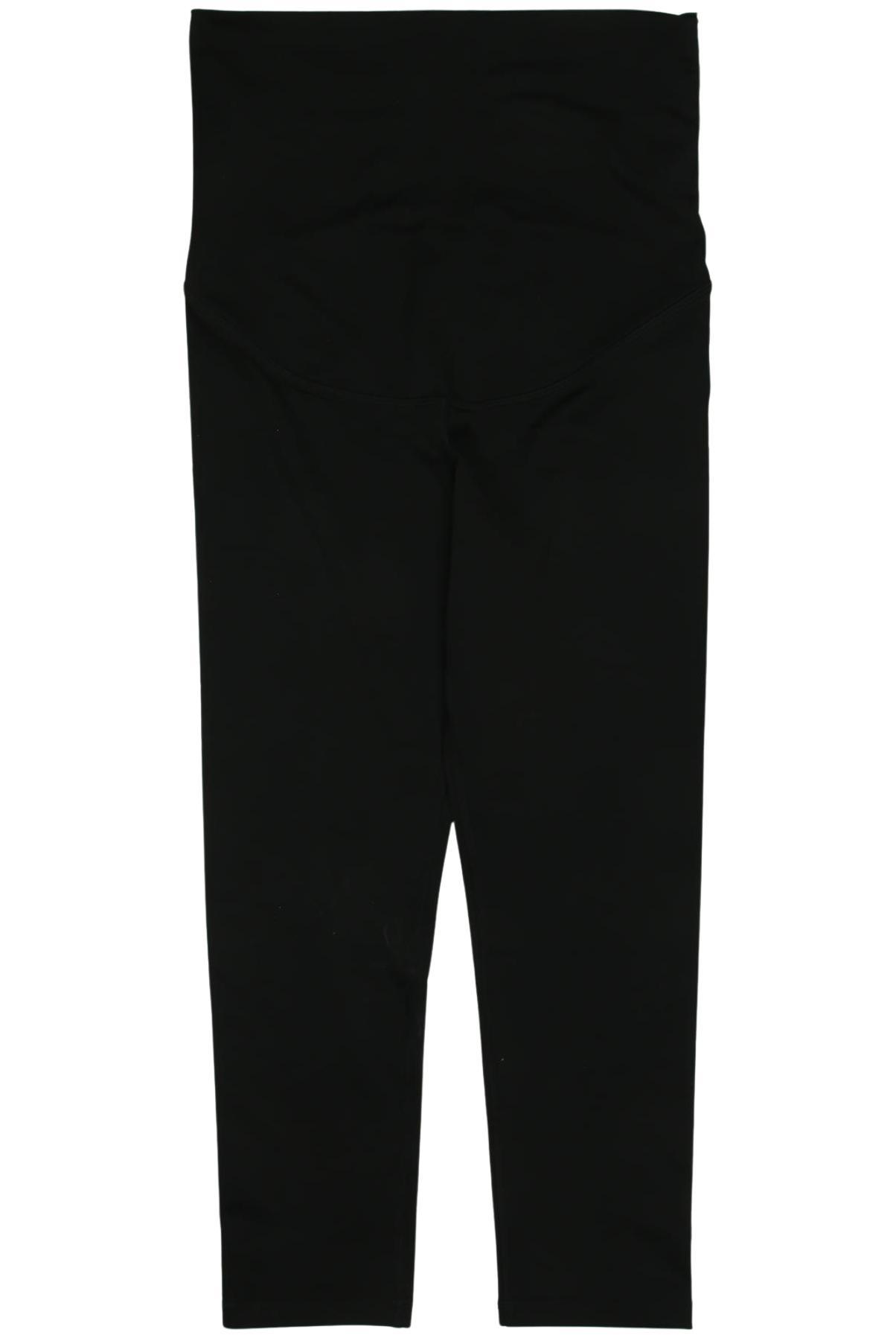 

H&M Mama Damen Stoffhose, schwarz, Gr. 0