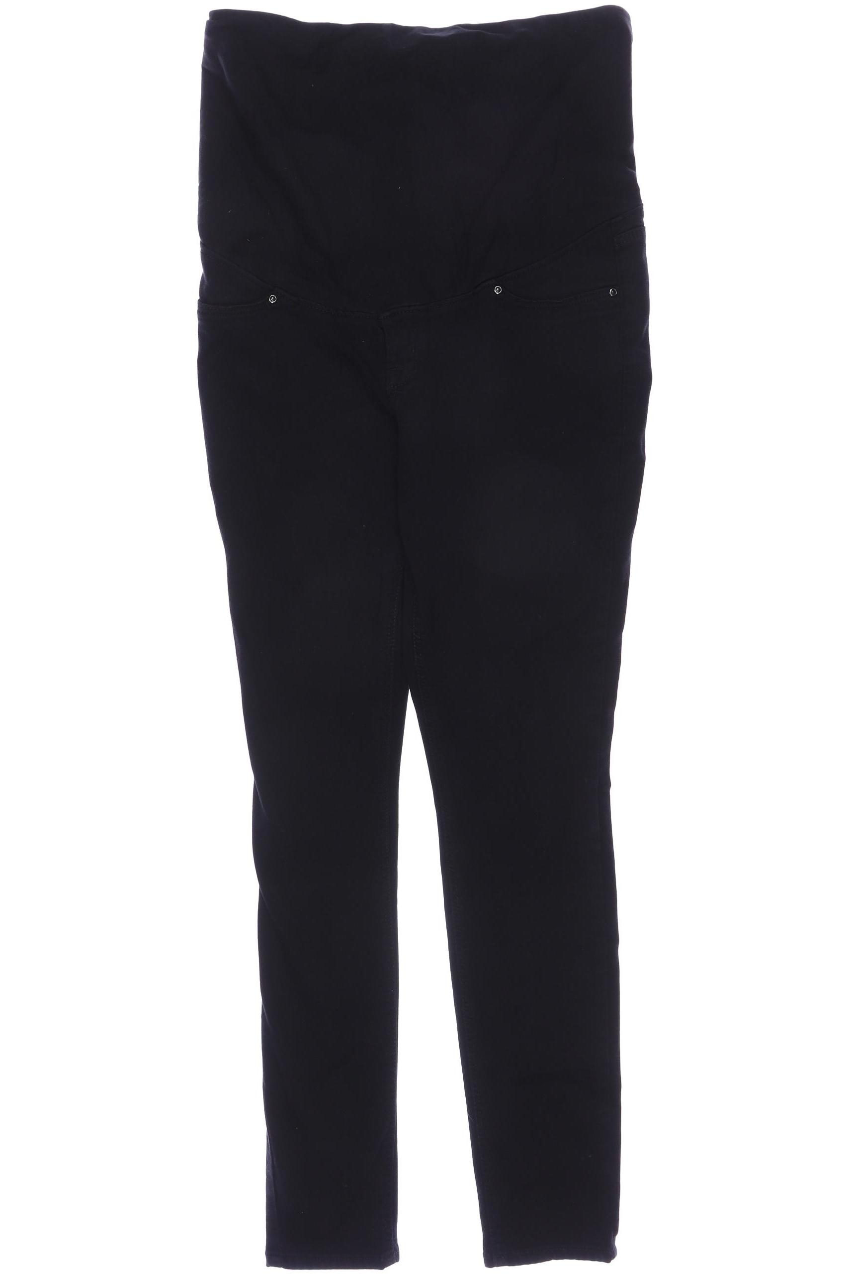 

H&M Mama Damen Jeans, schwarz