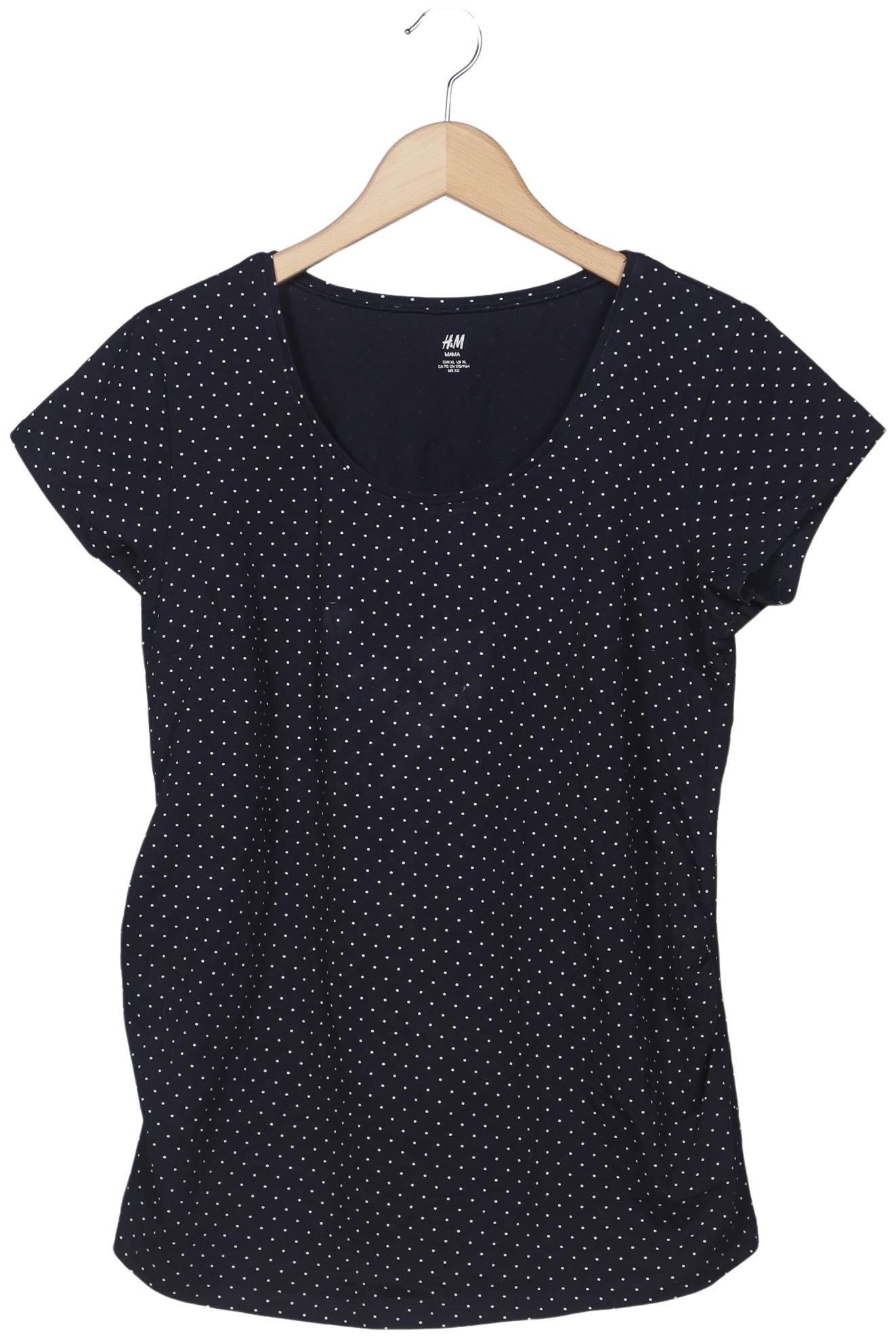 

H&M Mama Damen T-Shirt, marineblau, Gr. 44