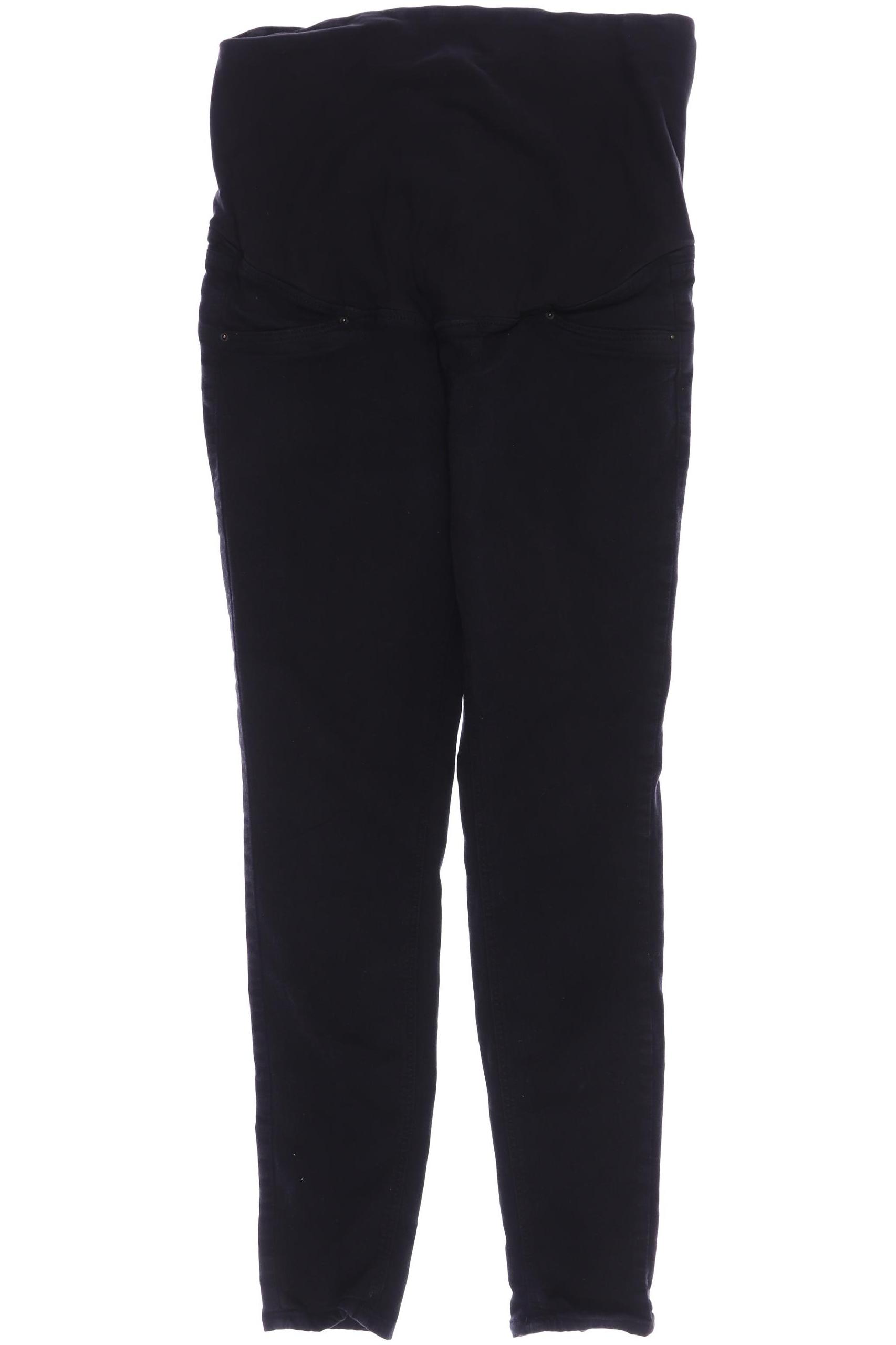 

H&M Mama Damen Jeans, schwarz, Gr. 44