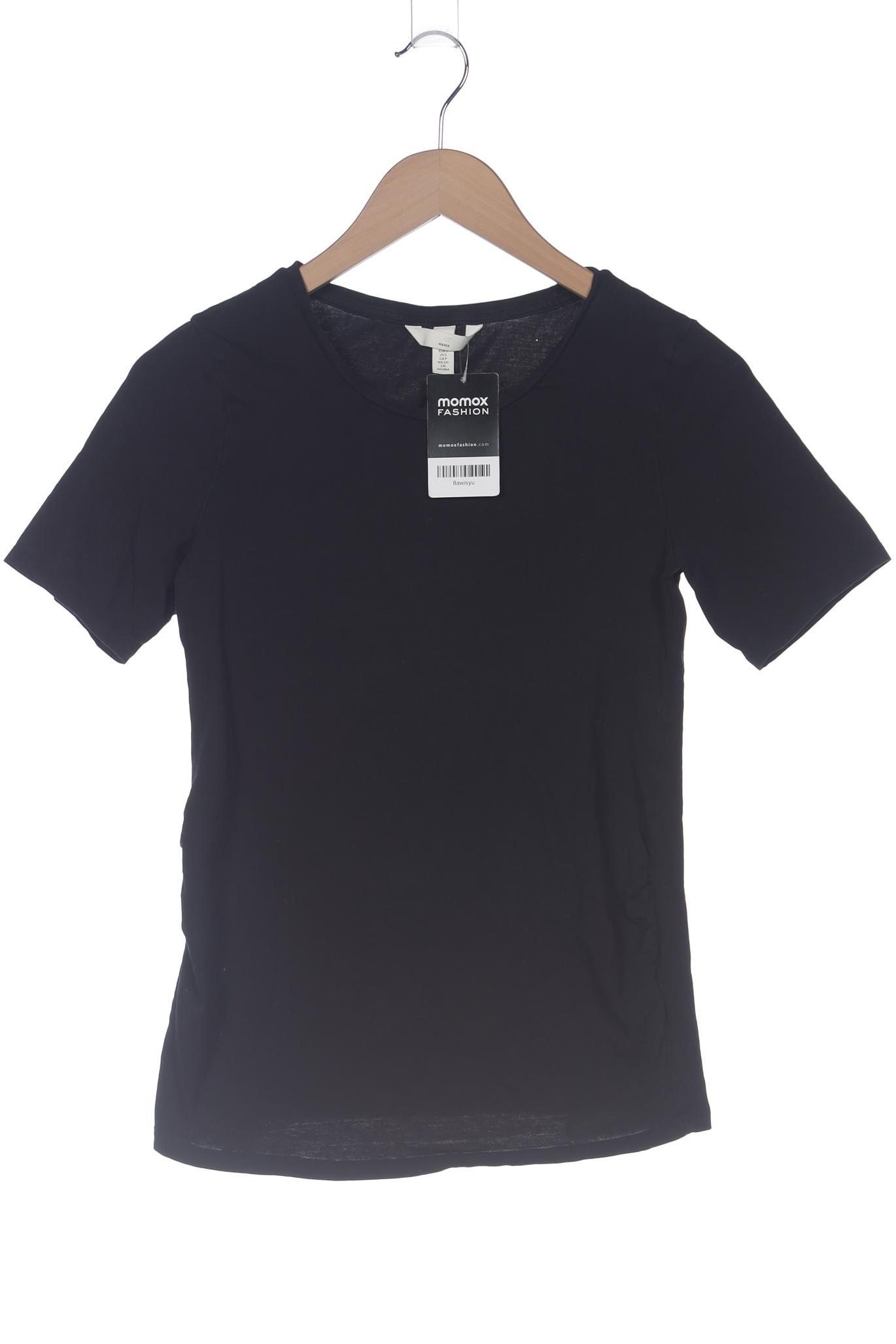 

H&M Mama Damen T-Shirt, schwarz, Gr. 36