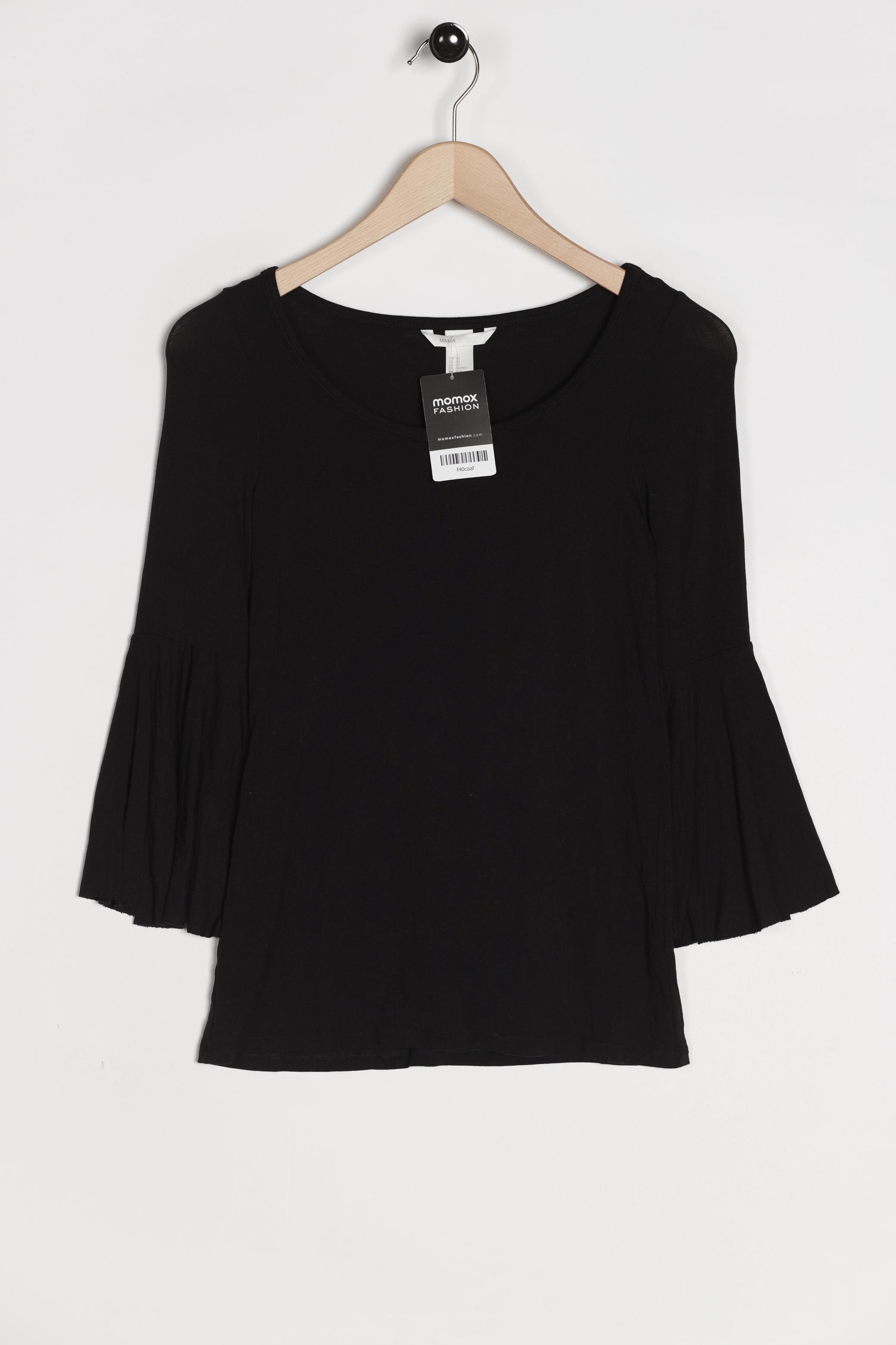 

H&M Mama Damen Langarmshirt, schwarz