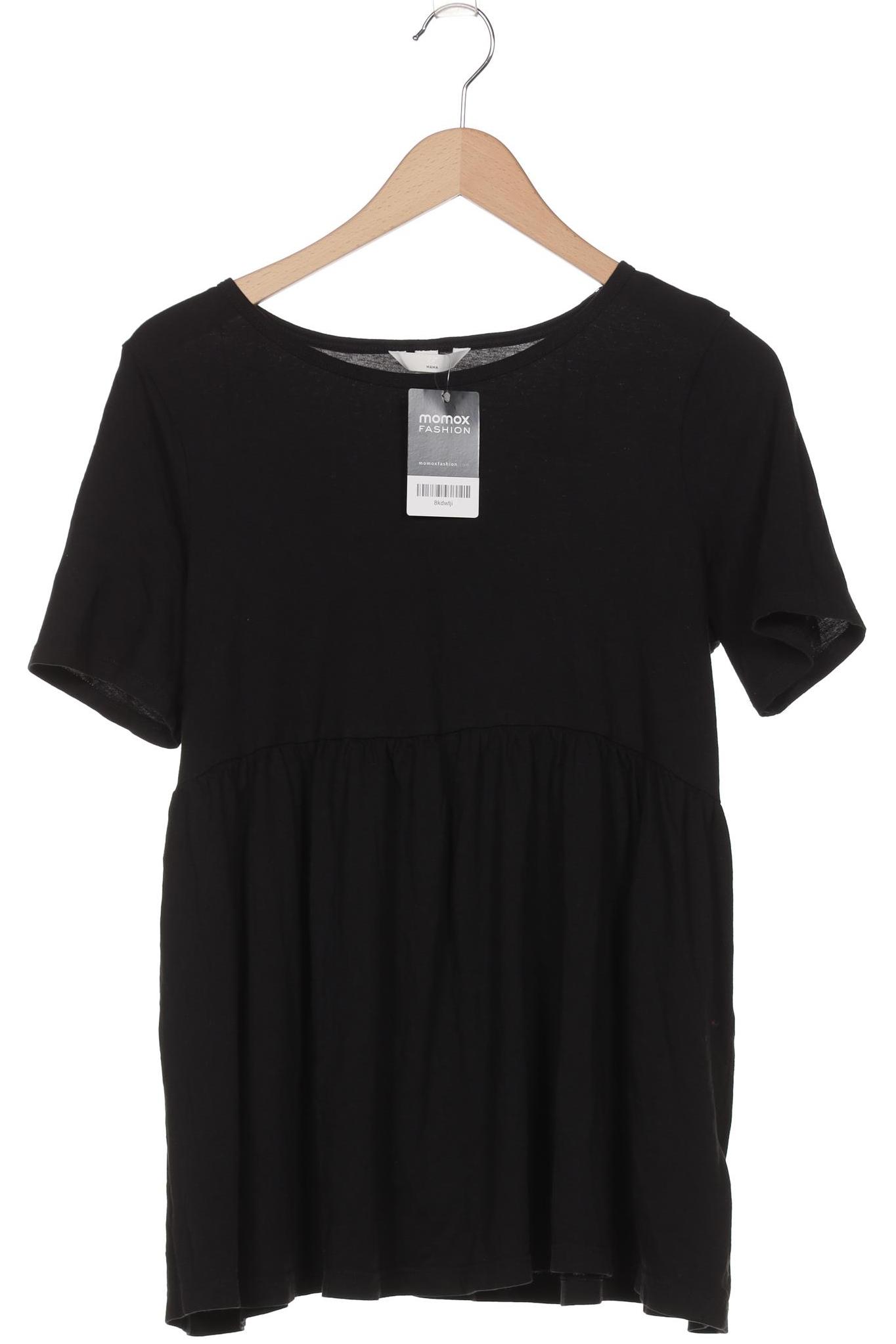 

H&M Mama Damen T-Shirt, schwarz, Gr. 38