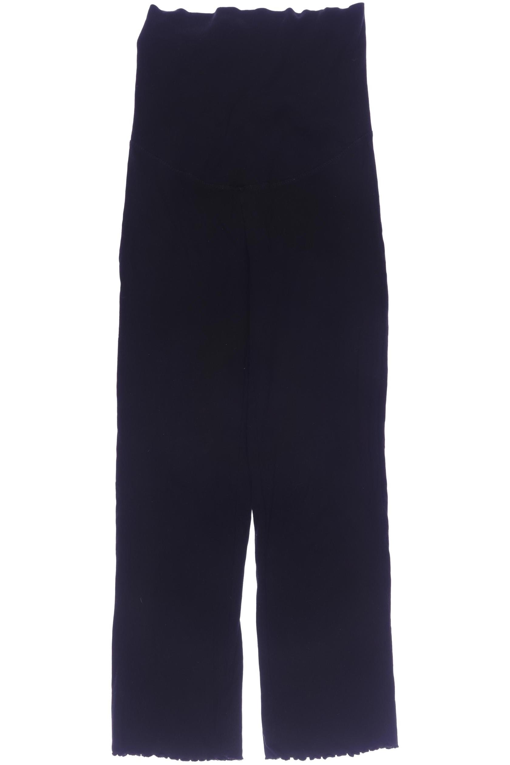 

H&M Mama Damen Stoffhose, schwarz, Gr. 0