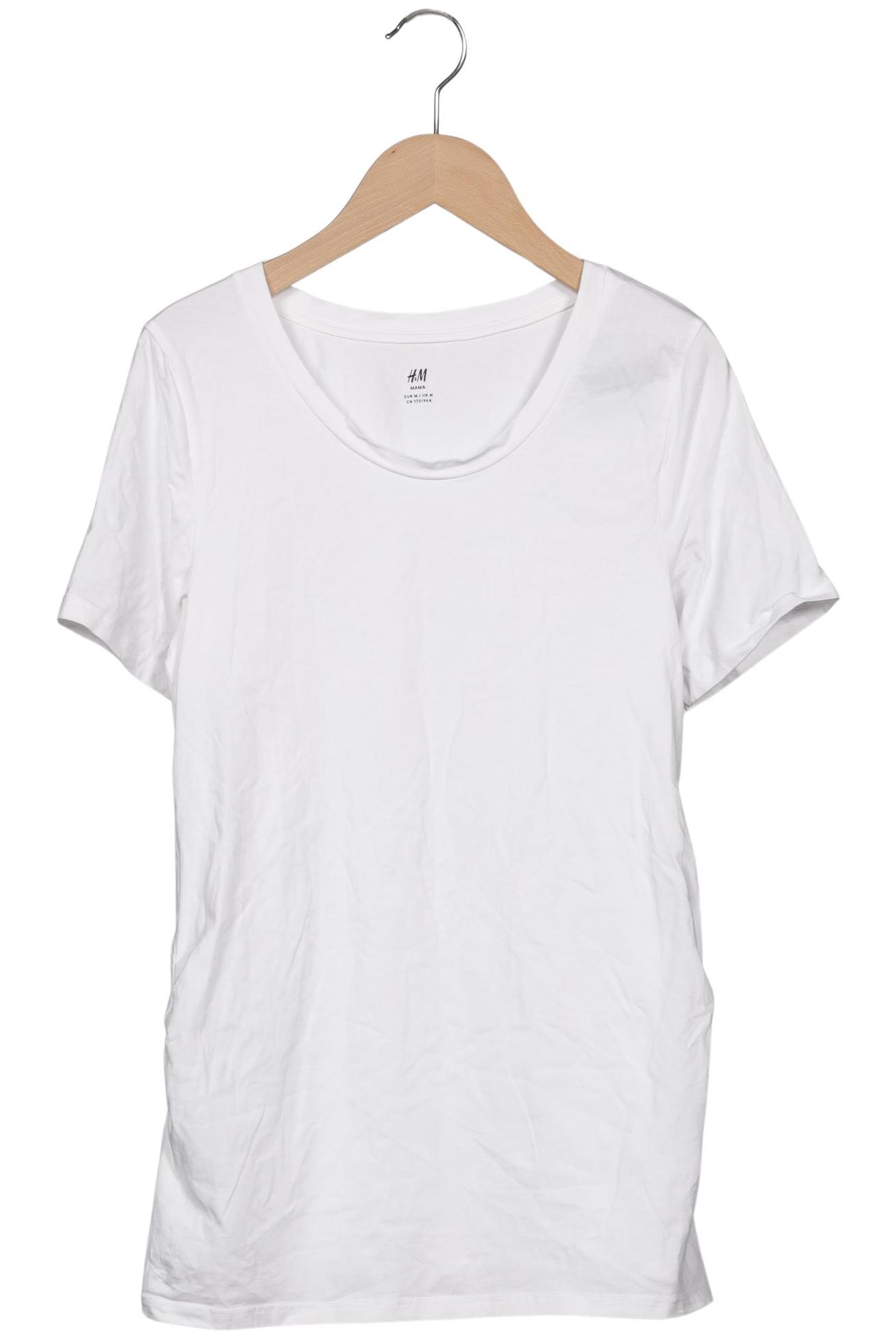 

H&M Mama Damen T-Shirt, weiß, Gr. 38